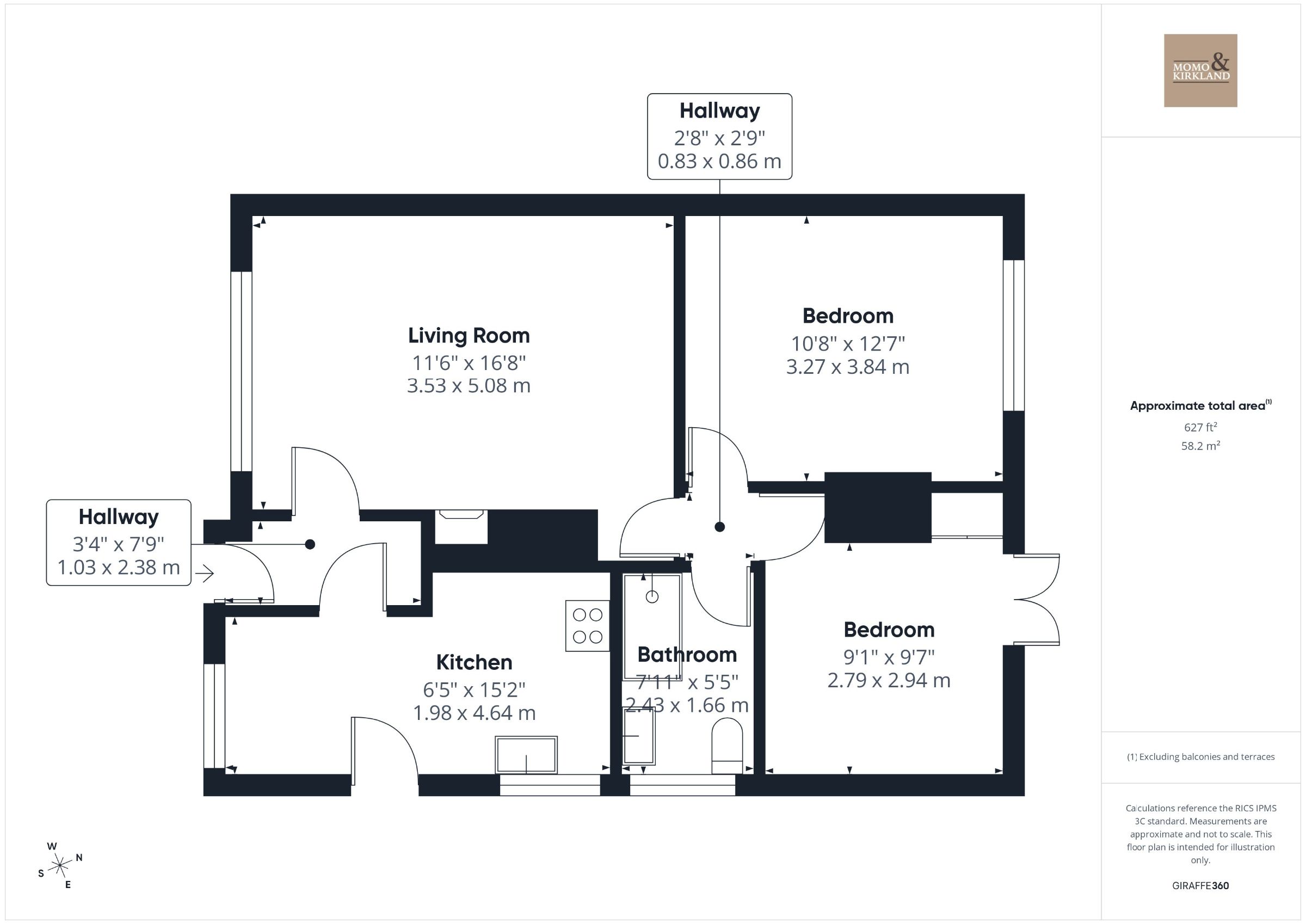 15 Larchfield Grove, Wishaw floorplan
