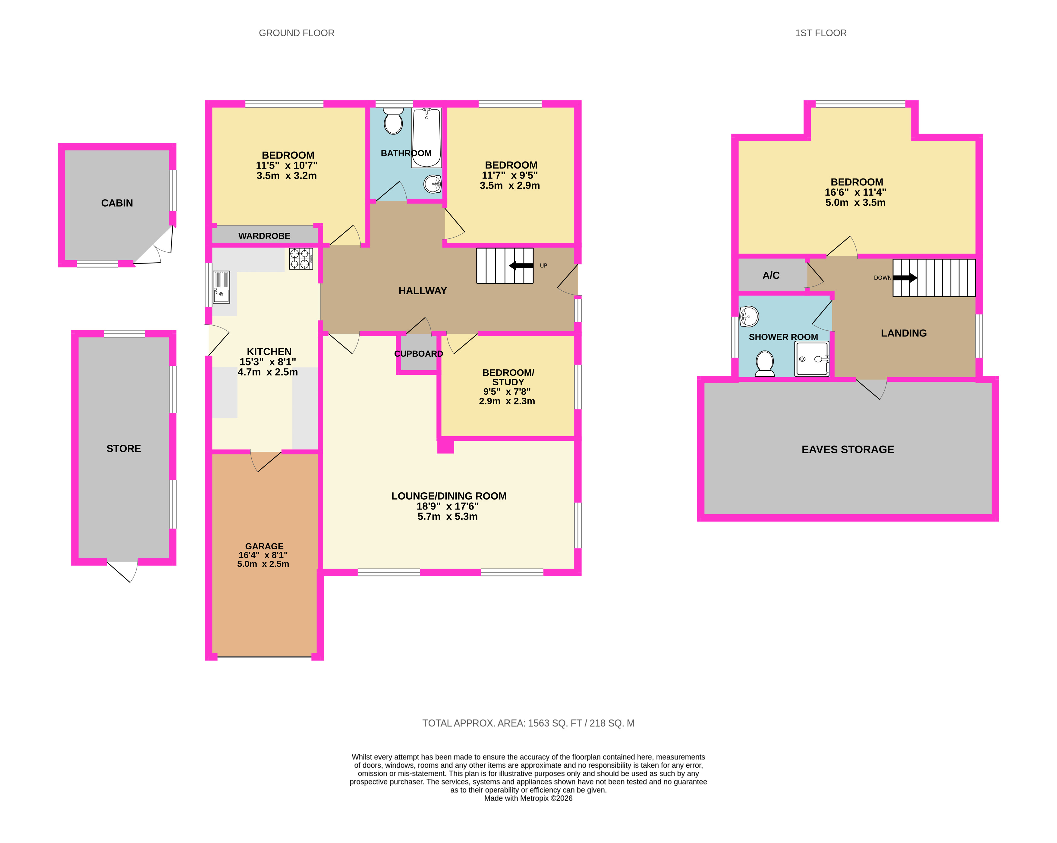 212, College Road, Sandhurst floorplan