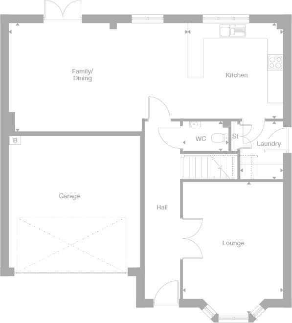 New home, 5 bed detached house for sale in "Hargreaves Det" at