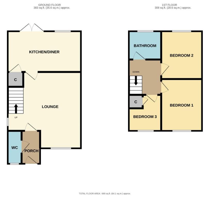 New Earswick Street, Meadow Rise, StocktonOnTees. TS19, 3 bedroom