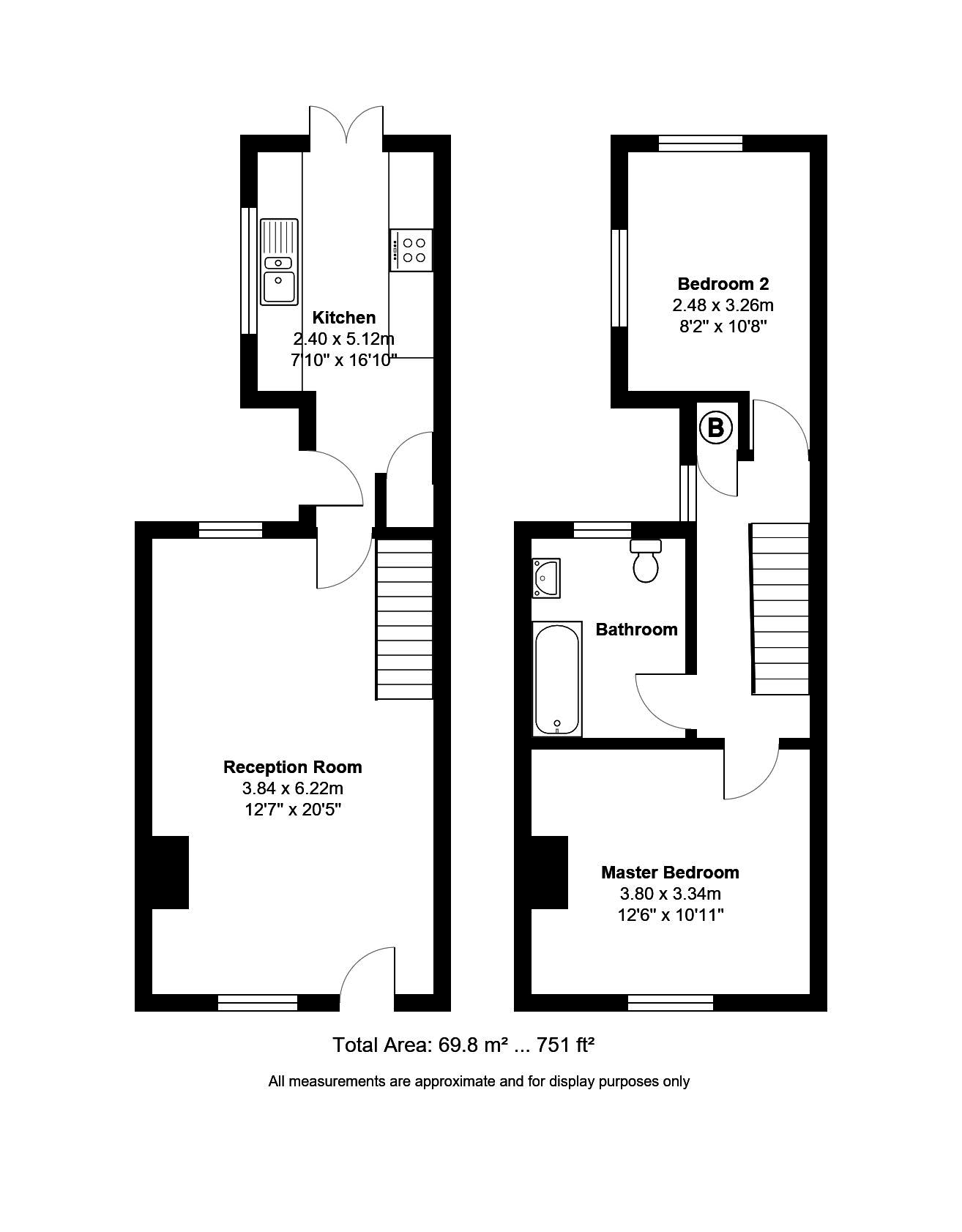 144, Victoria Road, Cambridge floorplan