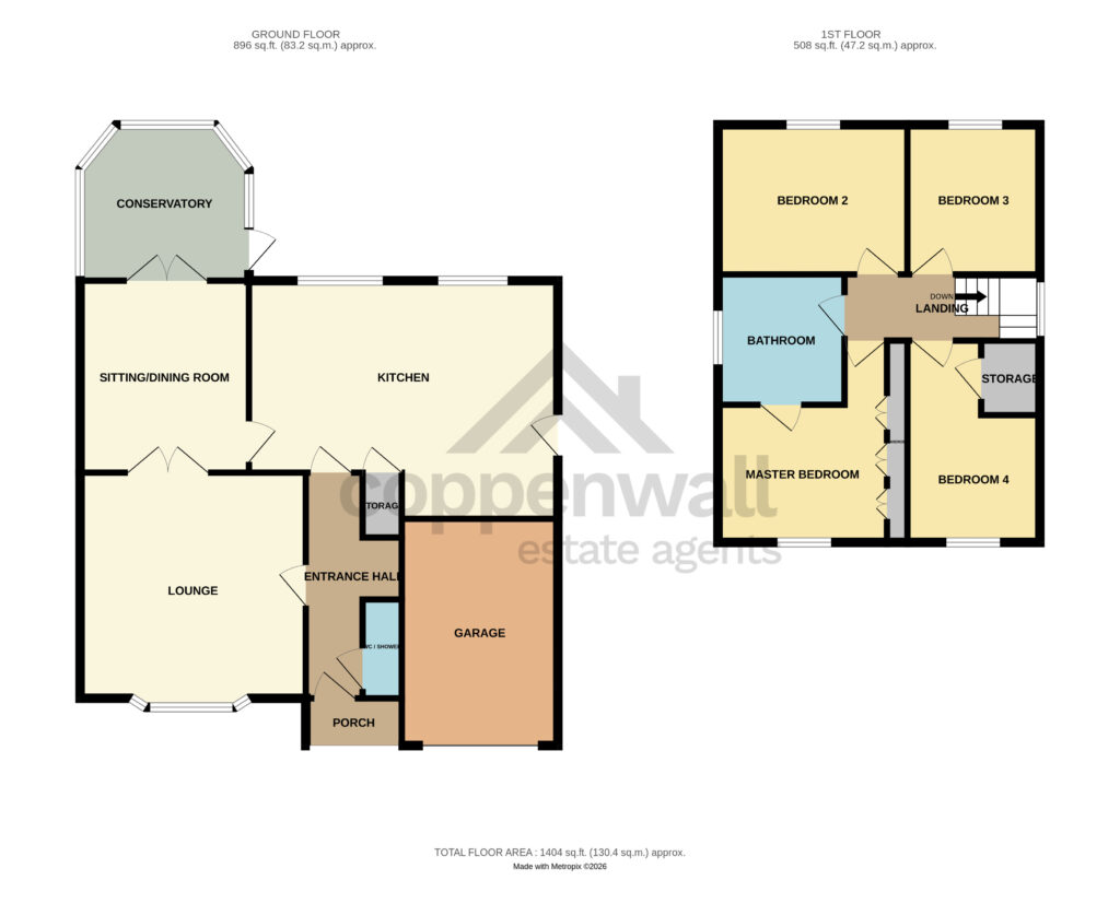 3, Moorside Cres, Bacup floorplan