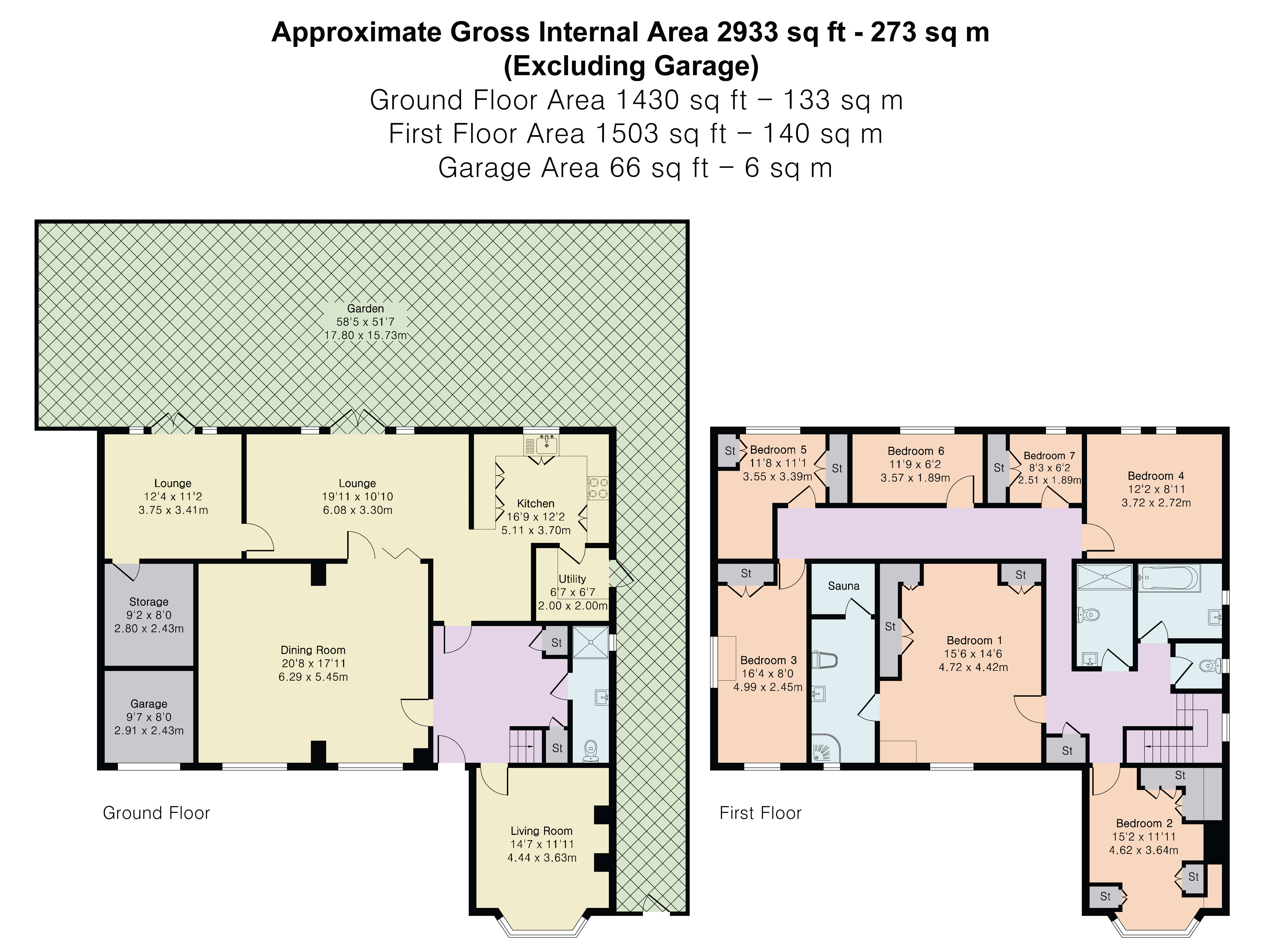 18, Dorset Drive, Edgware floorplan