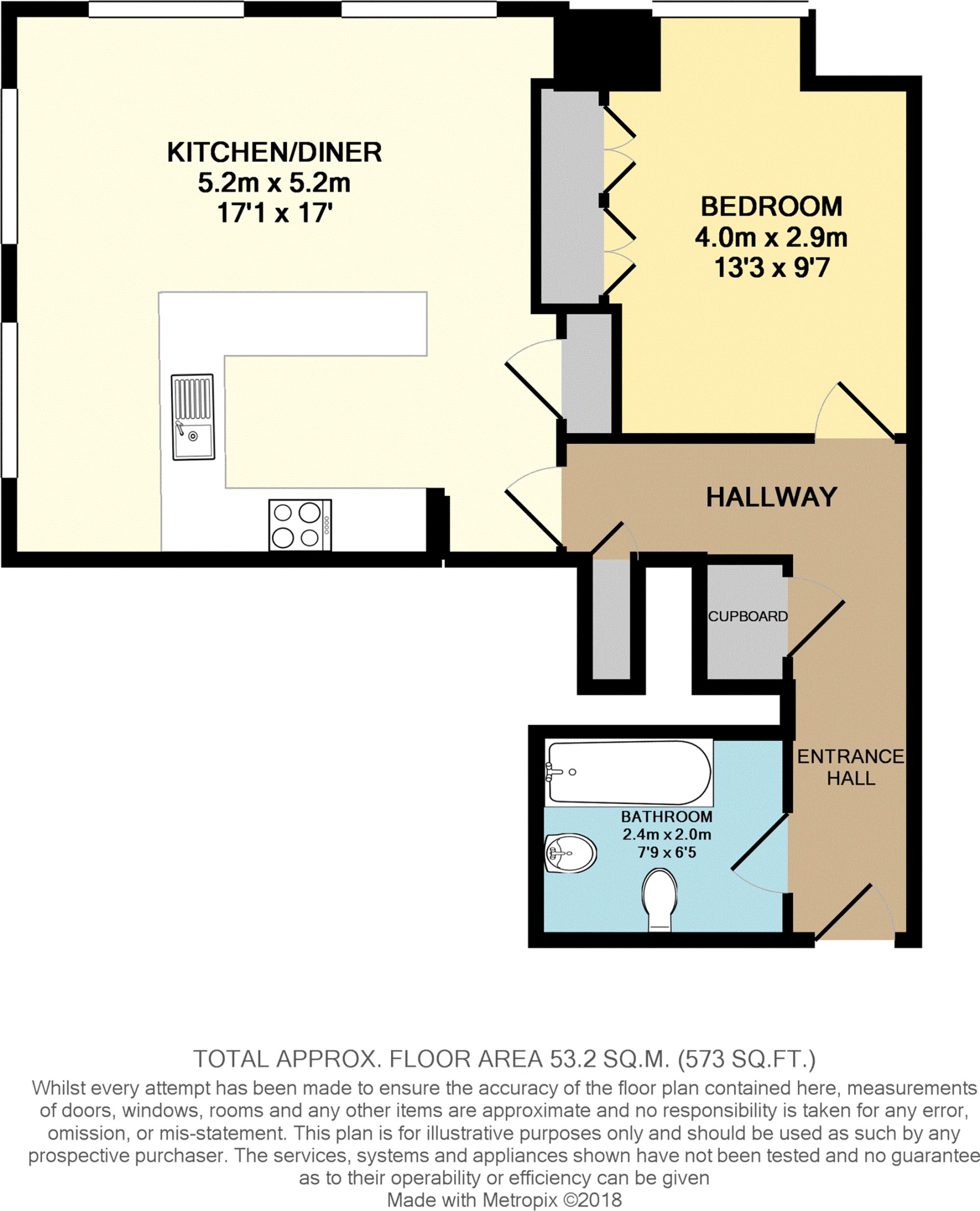 Scoresby Street, Bradford floorplan