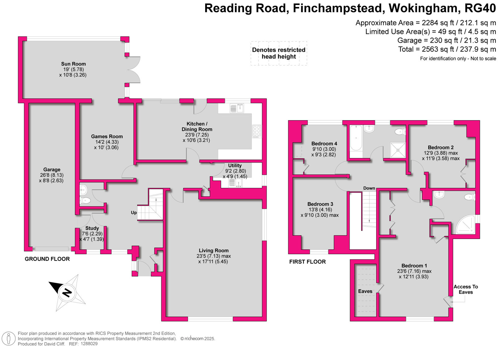 120, Reading Road, Wokingham floorplan
