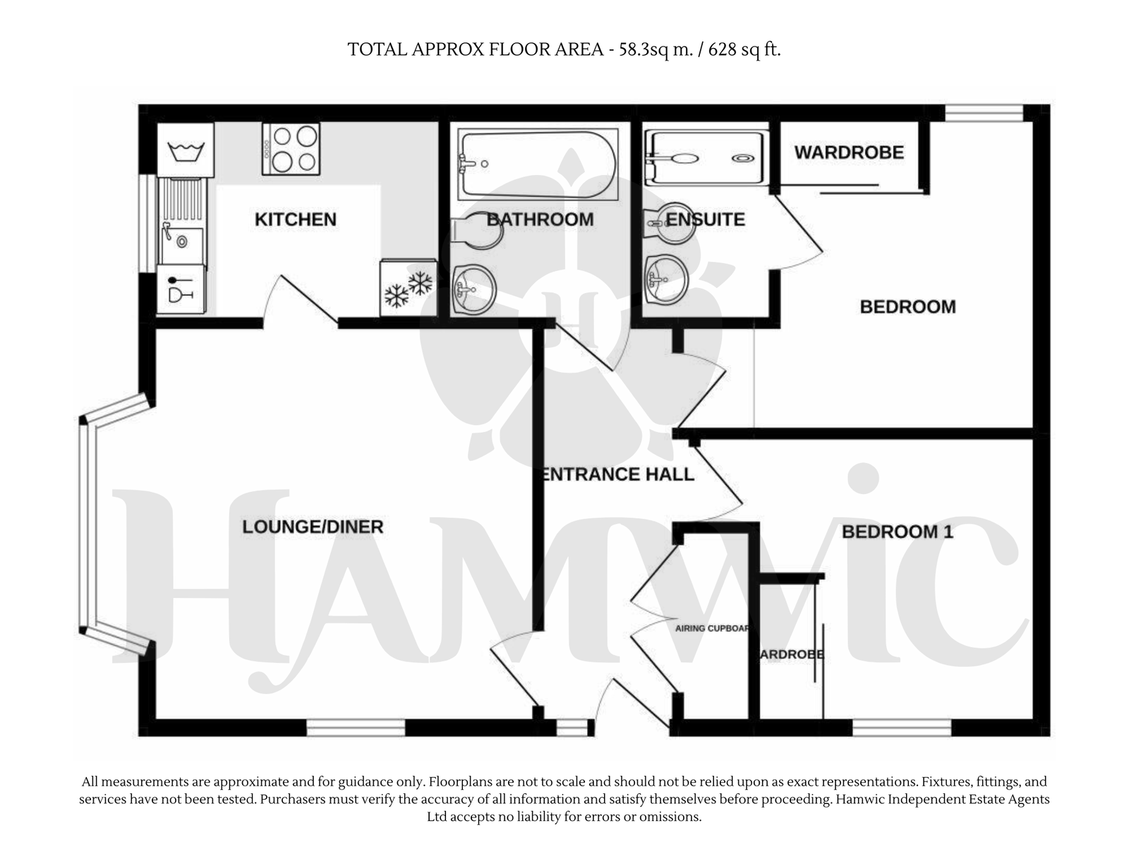64, The Mallards, Southampton floorplan