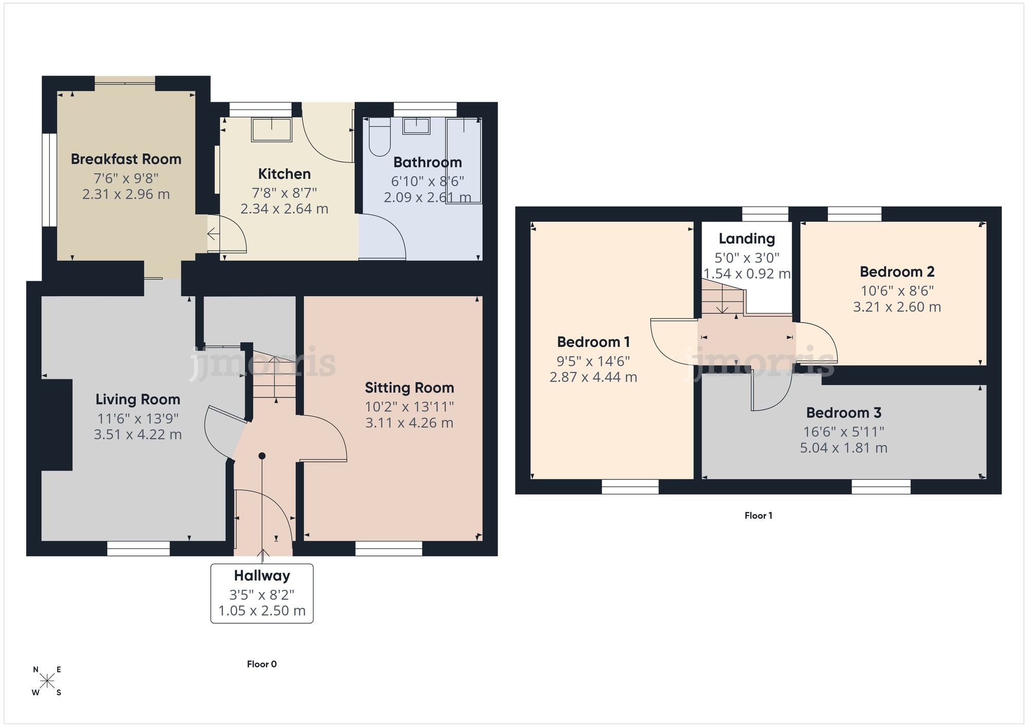 Awelon Plasyfron, Fishguard floorplan