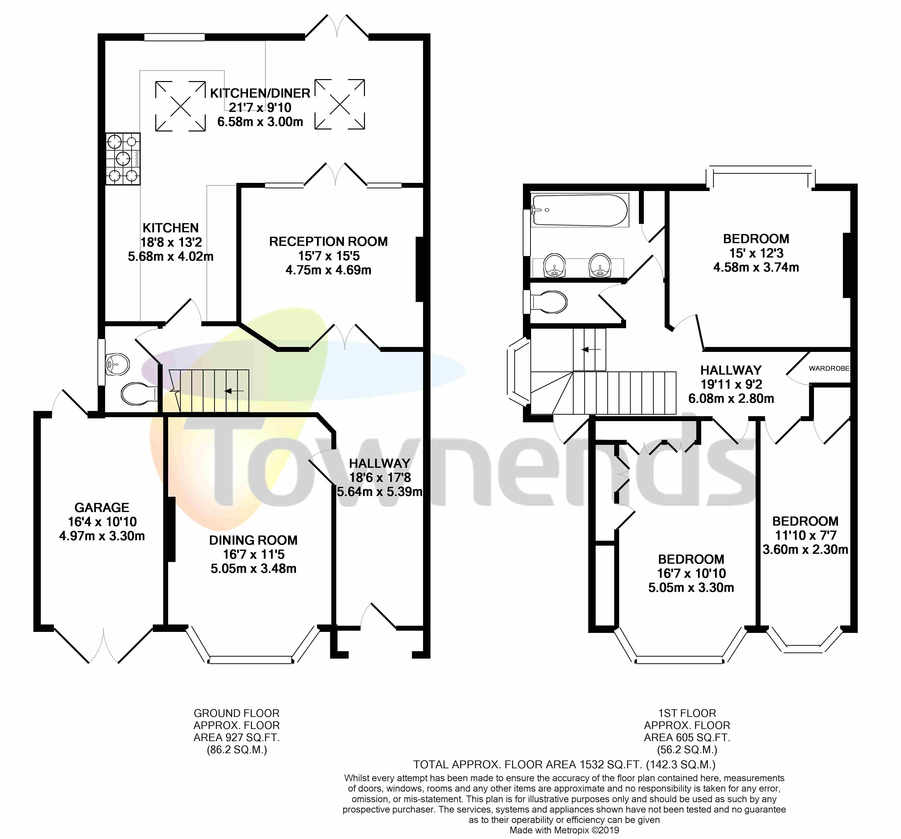 3 Bedrooms Semi-detached house for sale in Bryanston Avenue, Twickenham TW2