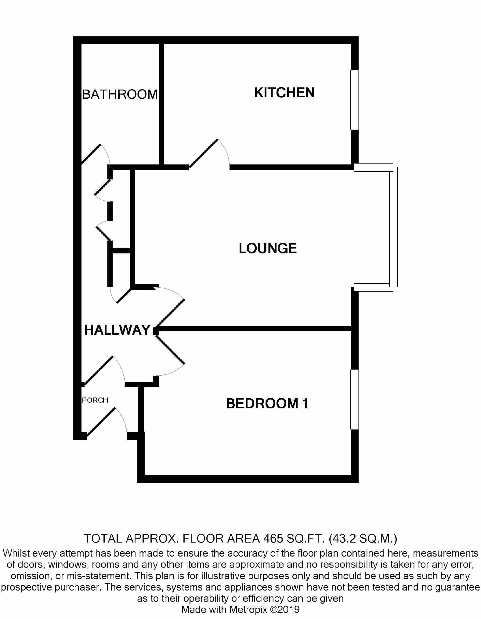 1 Bedrooms Flat for sale in Bisley Old Road, Stroud GL5