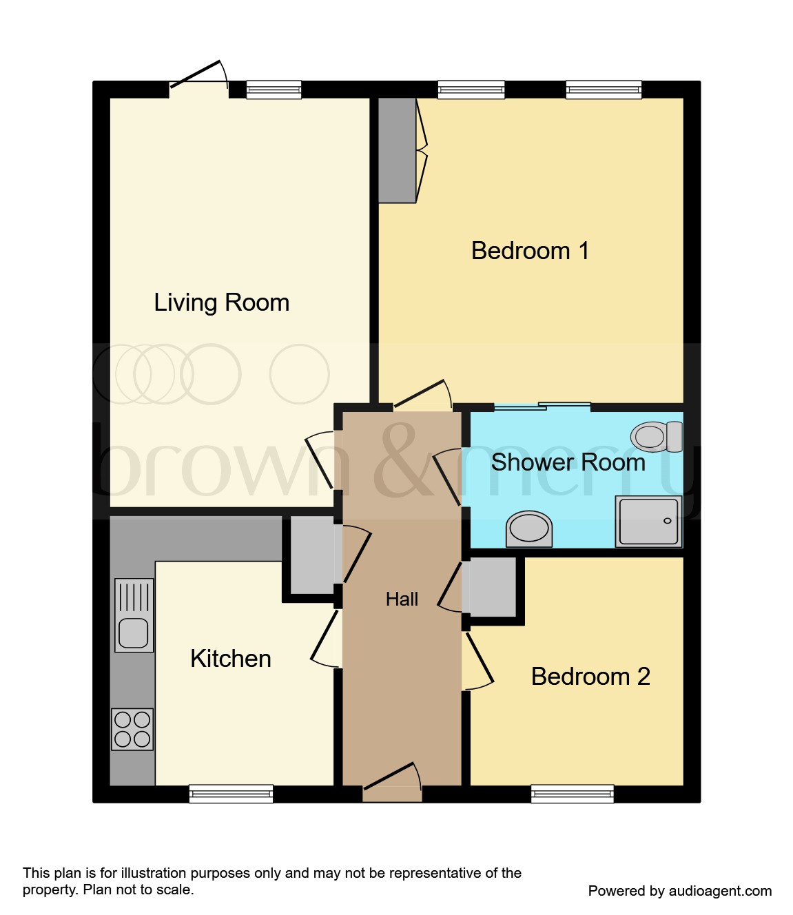 Westbury Lane, Newport Pagnell MK16, 2 bedroom property for sale