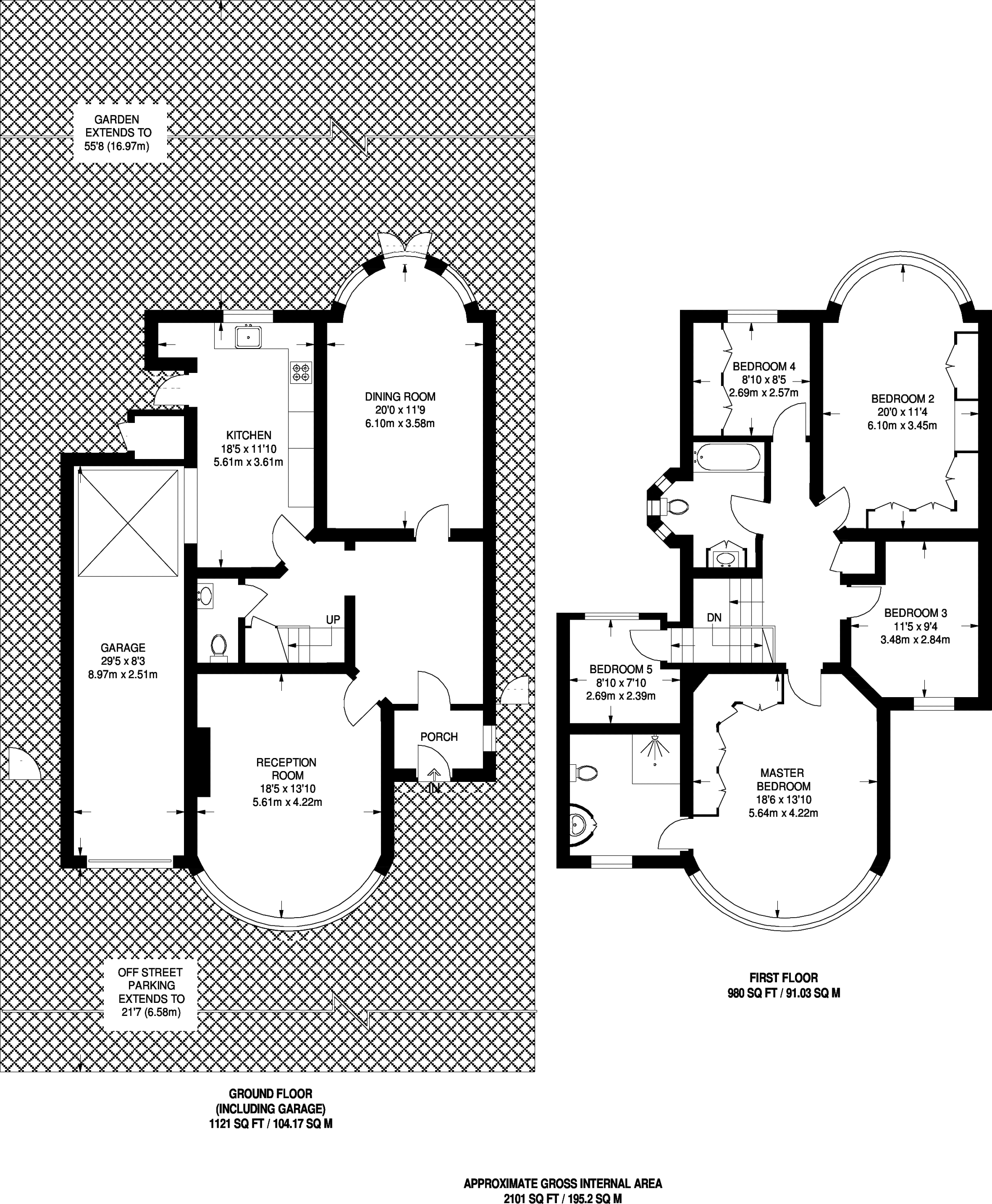 5 Bedrooms  to rent in Dobree Avenue, Willesden Green NW10