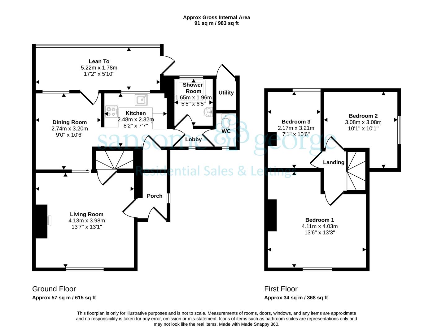 8, Mill Lane, Reading floorplan