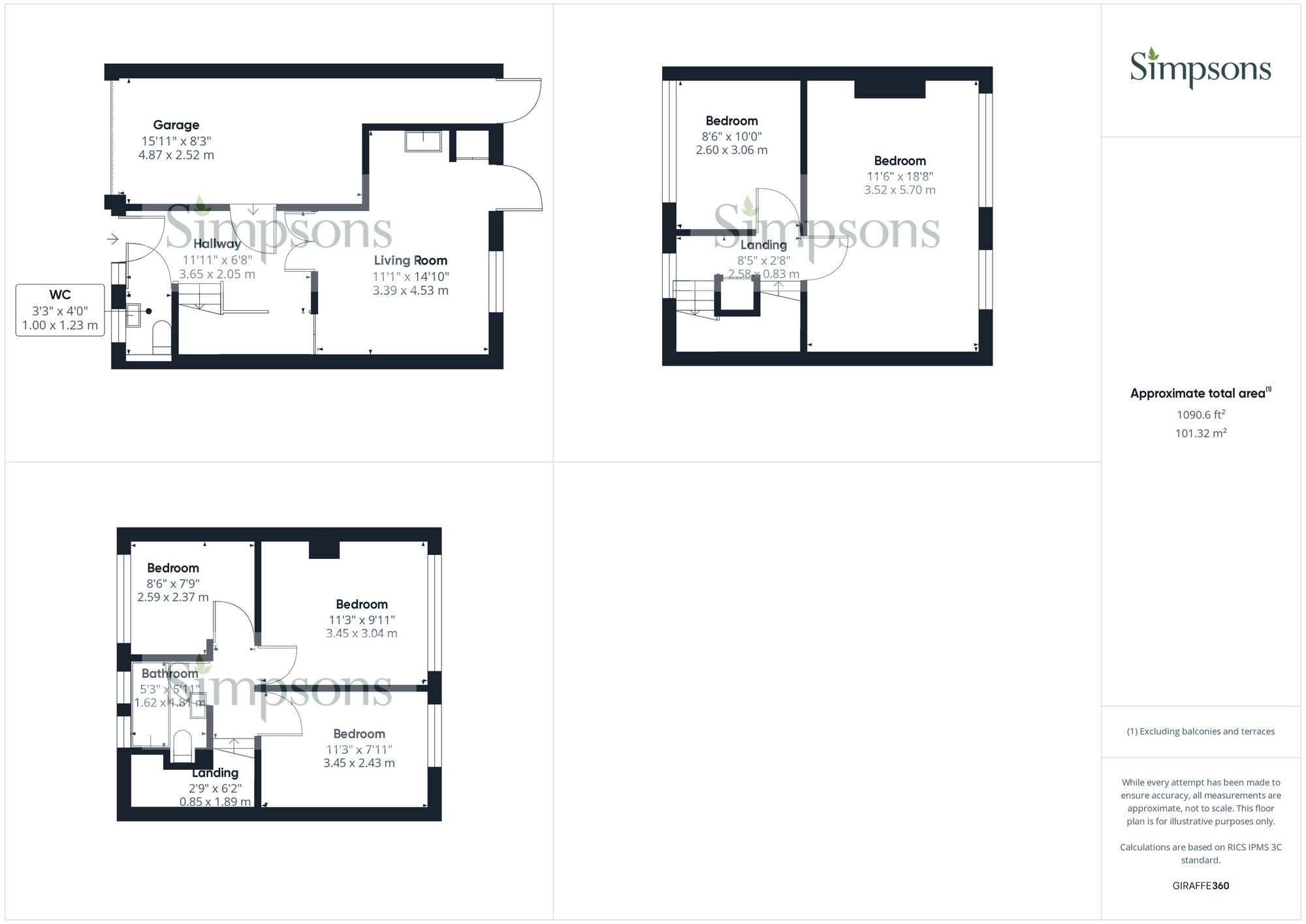 138 Whitehorns Way, Abingdon floorplan