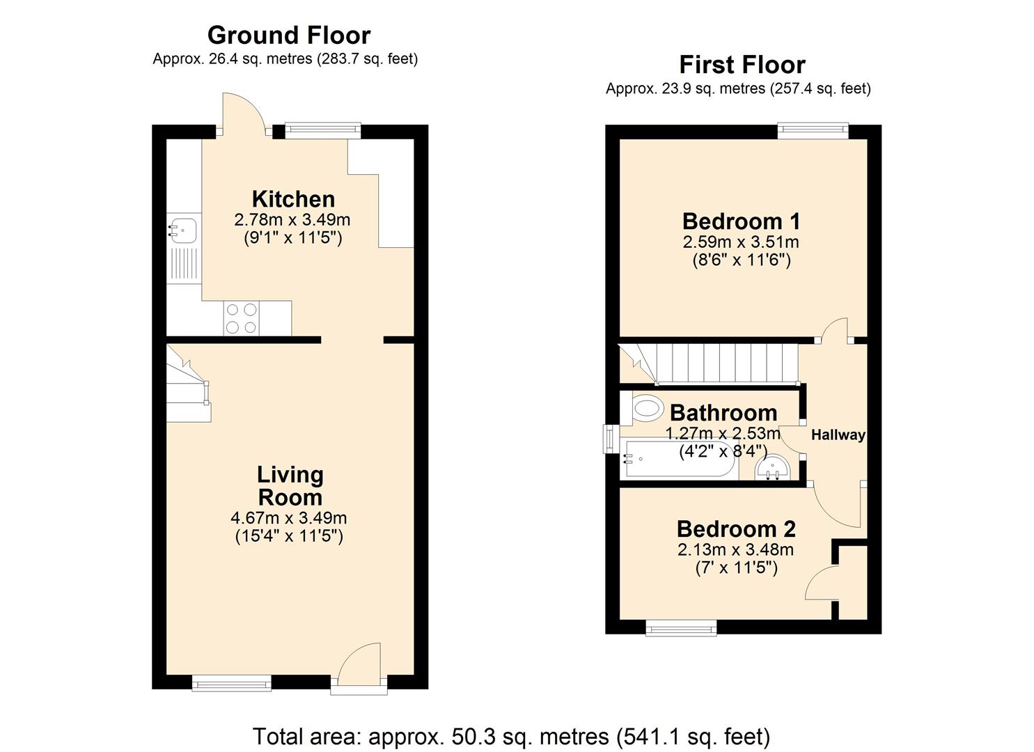 3, Ravens Dane Close, Maidstone floorplan
