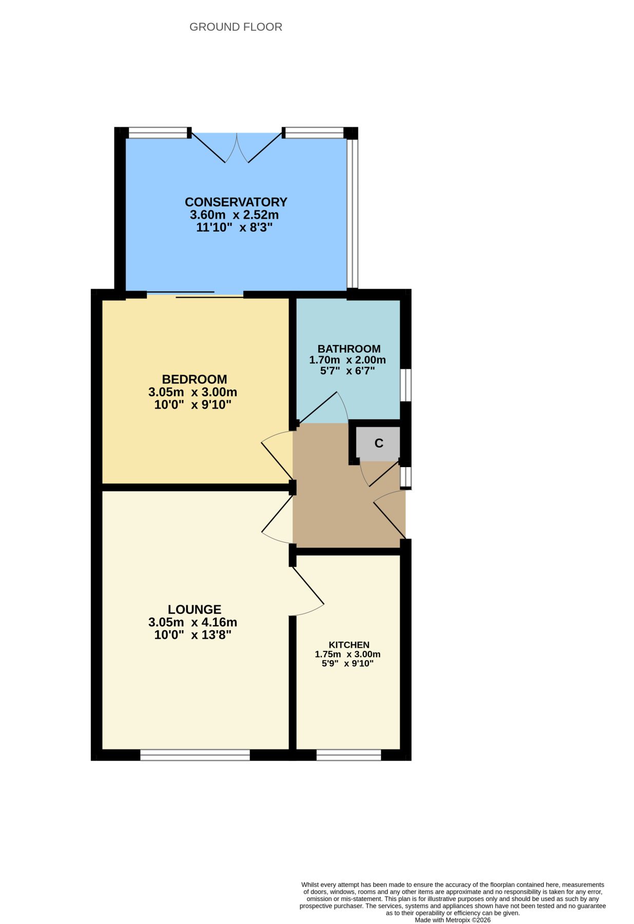 6, Dalmun Avenue, Dalbeattie floorplan