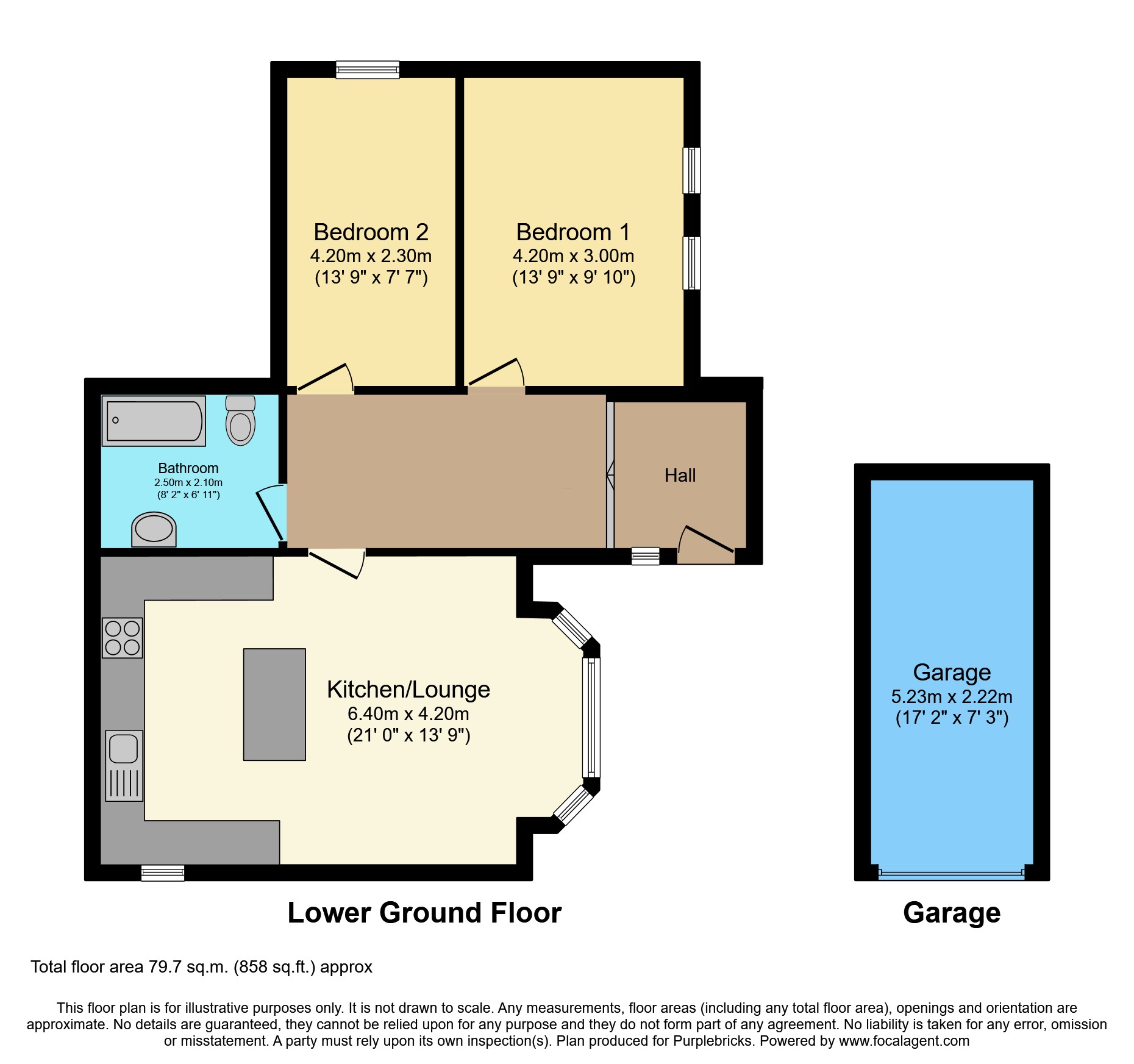 48, Coombe Road, Croydon floorplan