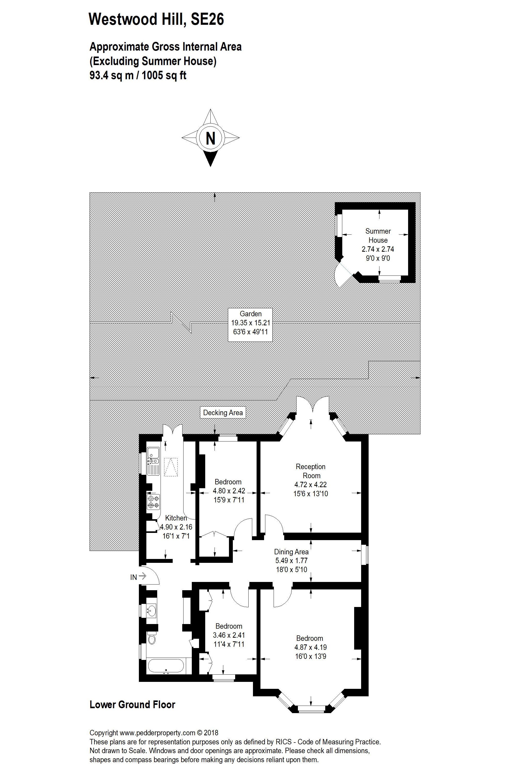 3 bed flat for sale in Westwood Hill, Sydenham SE26 Zoopla