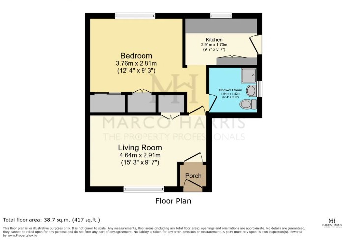 39, Fritham Road, Southampton floorplan