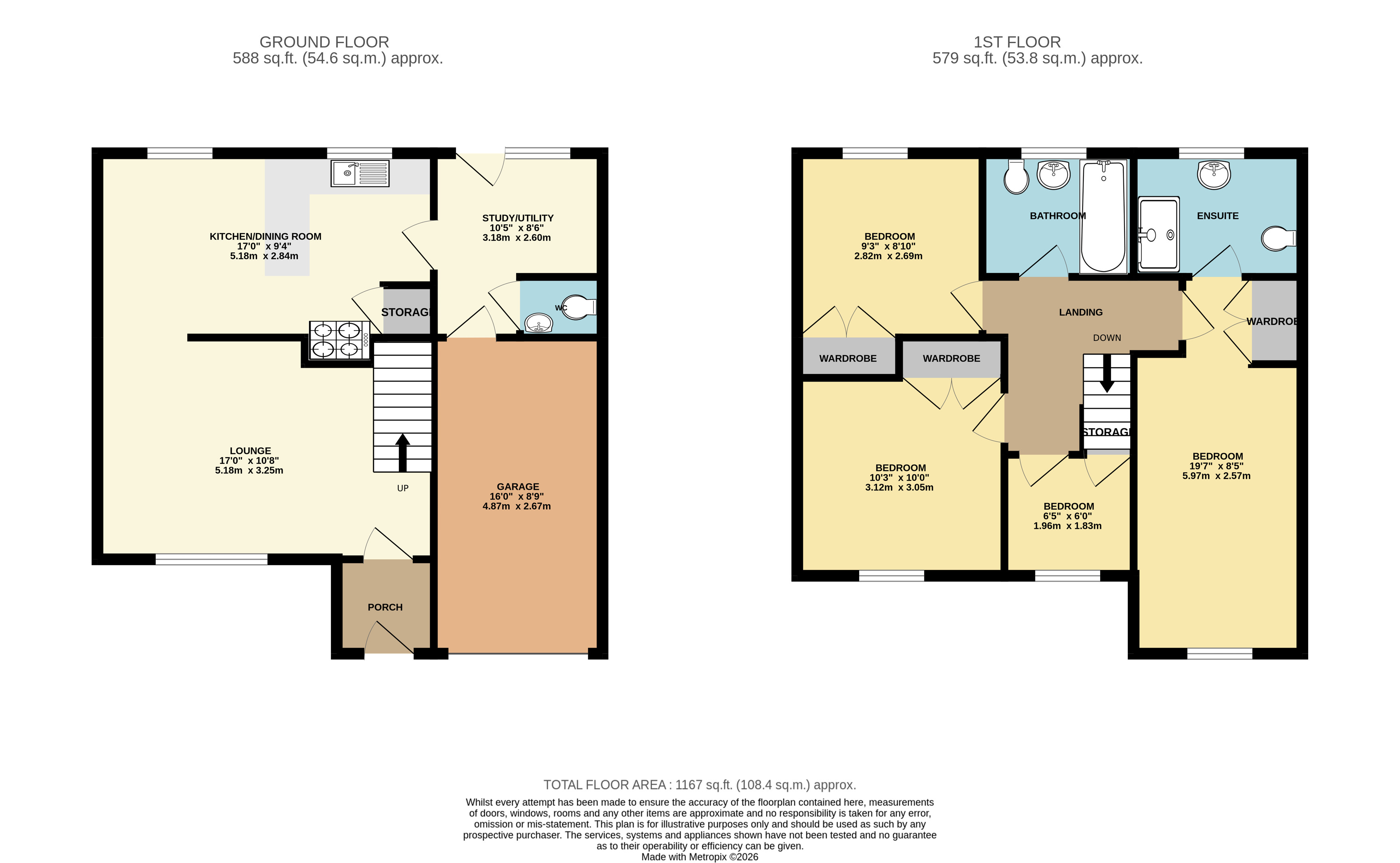 4, The Tynings, Westbury floorplan