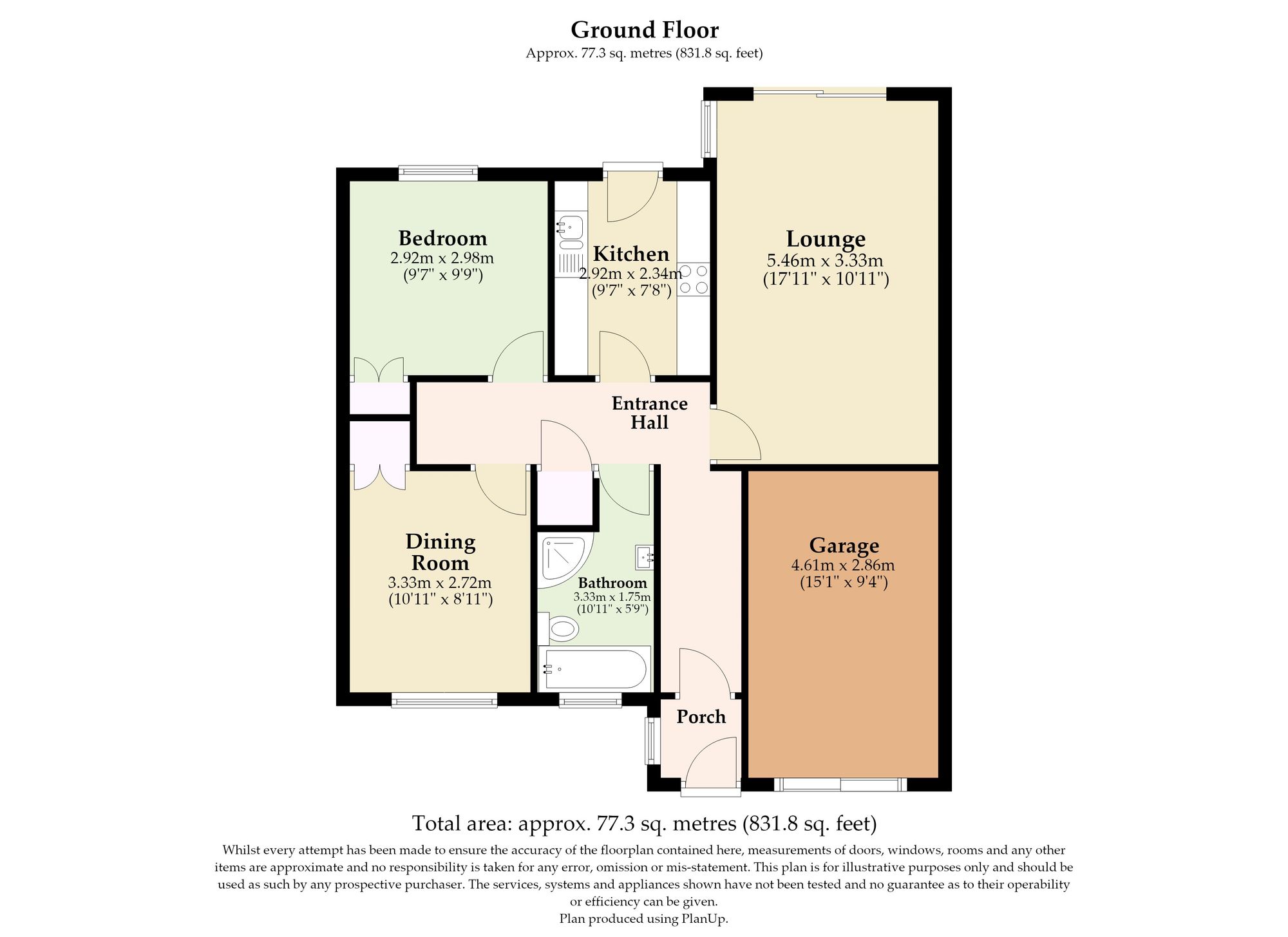 112 Hungate Street, Norwich floorplan