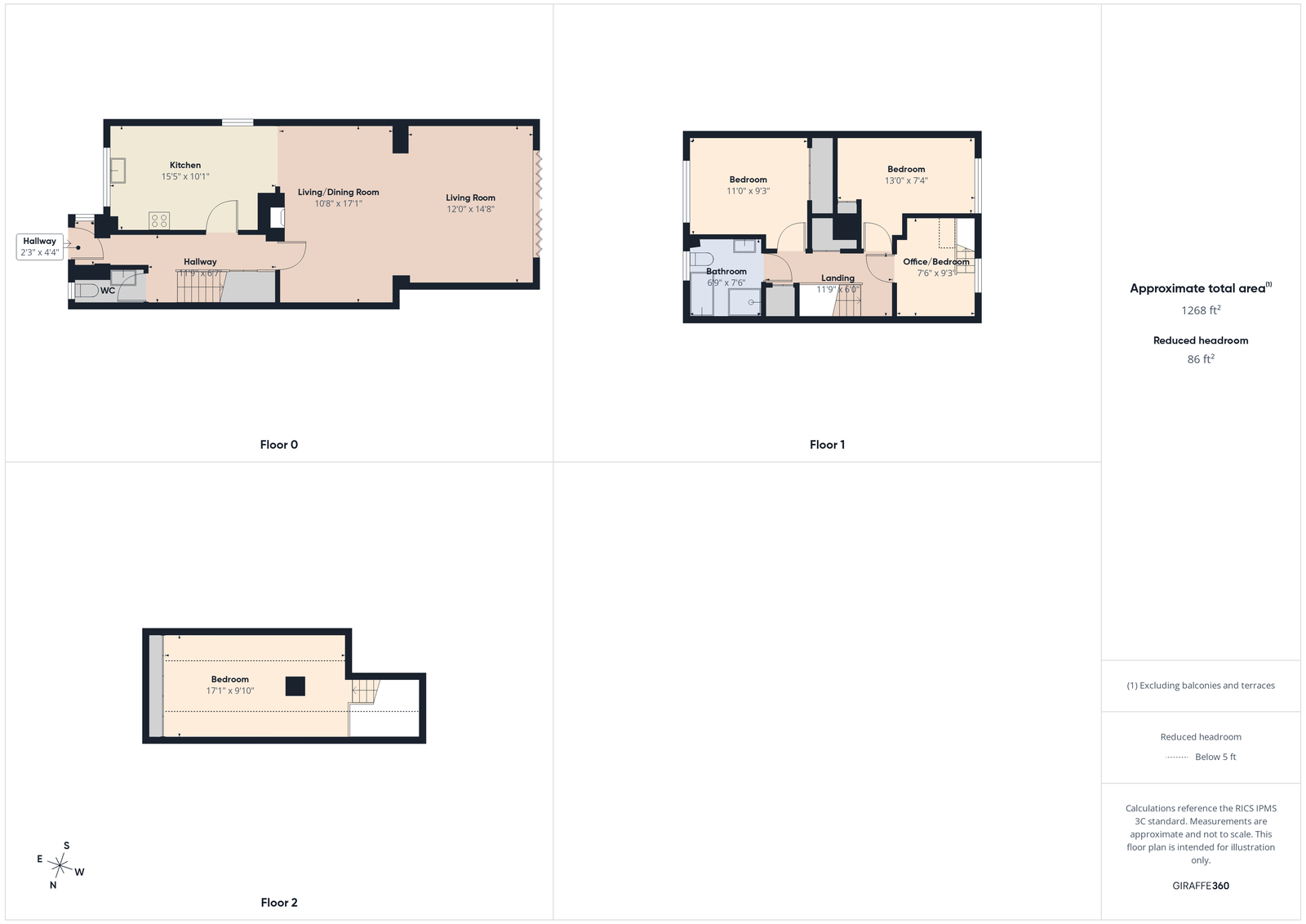 3, Church Road, Sudbury floorplan