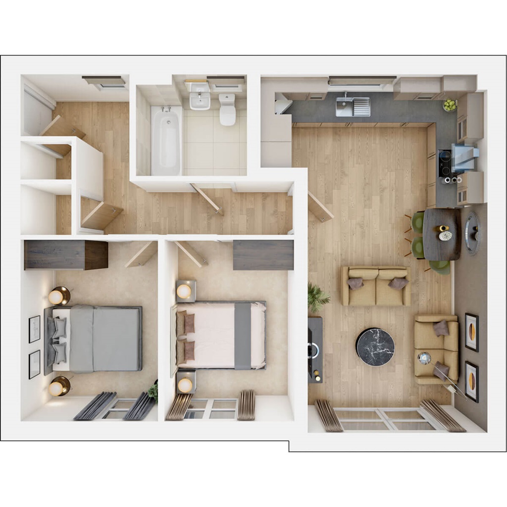 Birnbeck House - Plot 1, Mead Fields, Harding Drive, Banwell floorplan