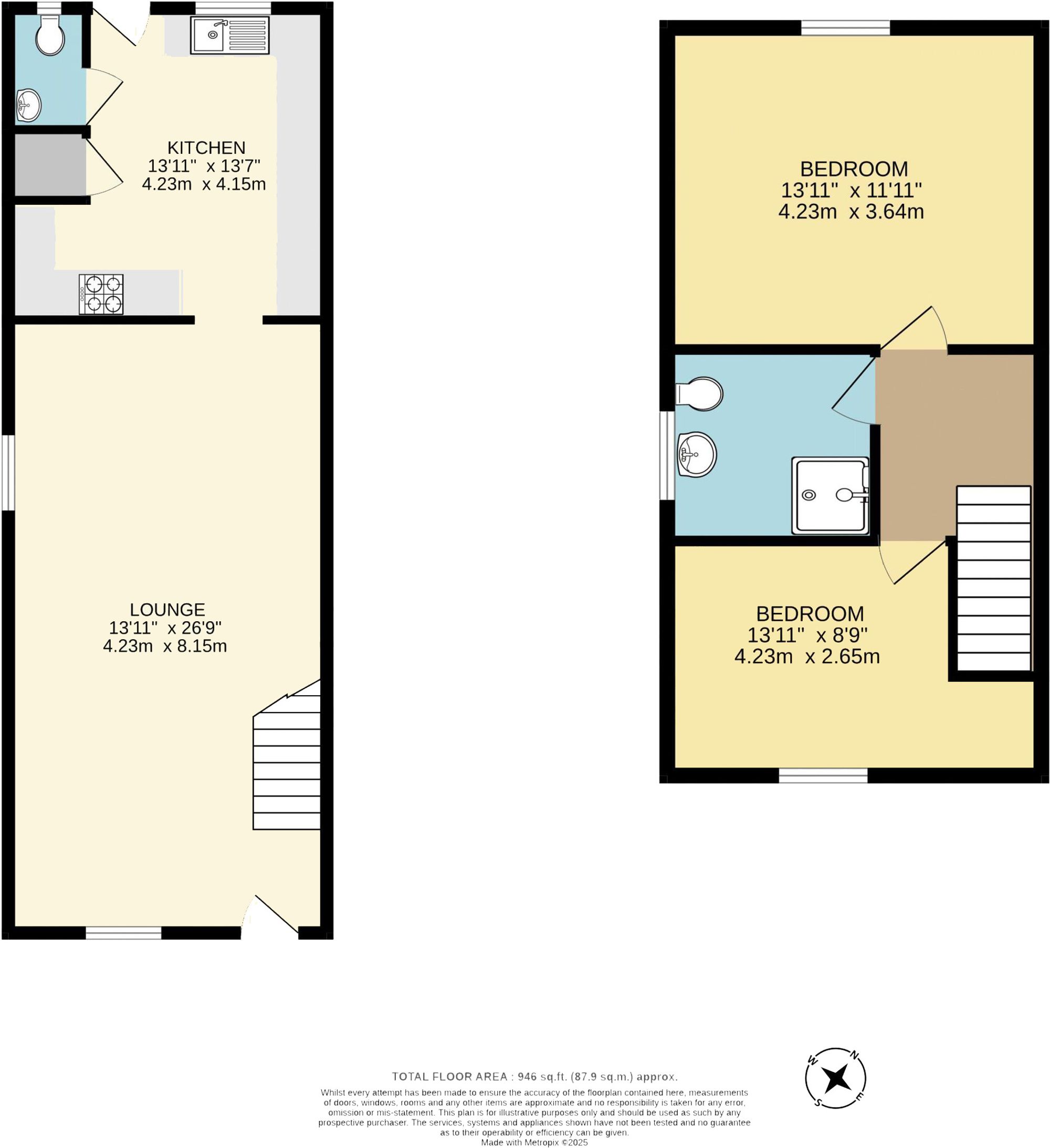 231 Bolton Road, Wigan floorplan