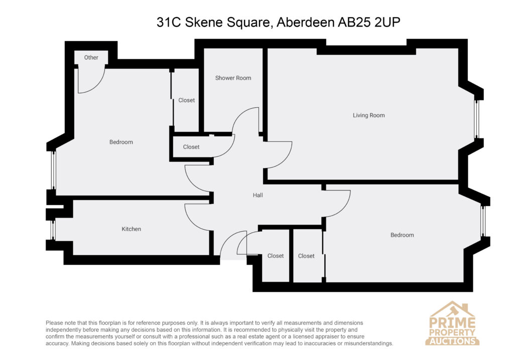 31C, Skene Square, Aberdeen floorplan