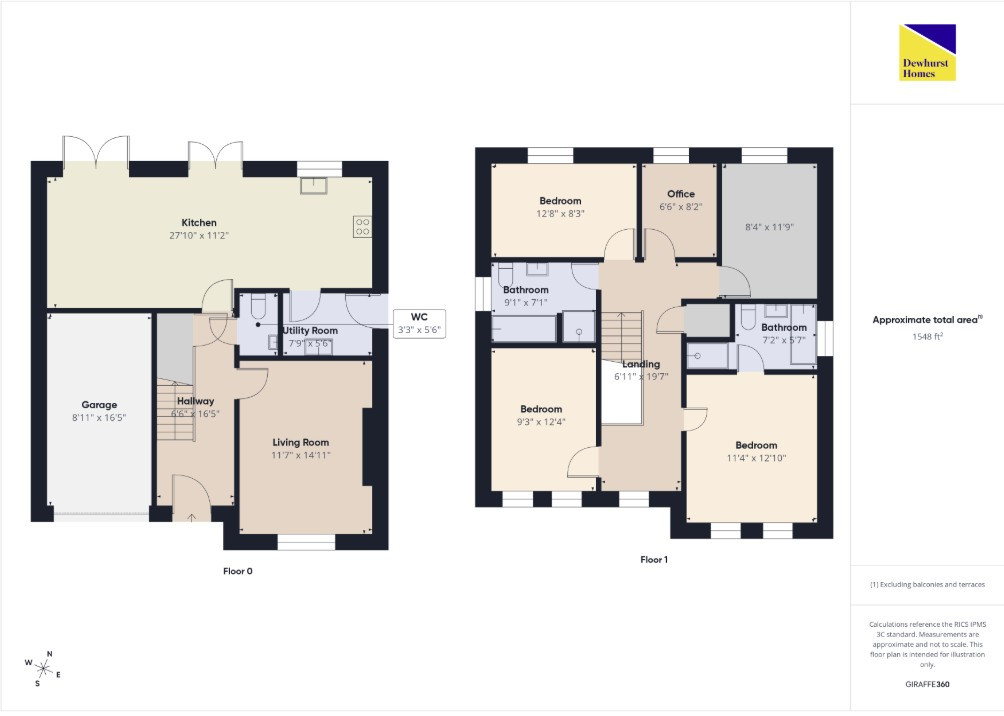 12, Pheasant Avenue, Broughton floorplan