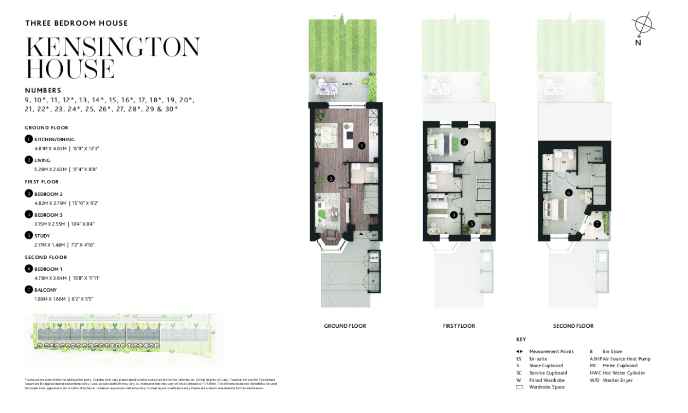 Twickhenam Square, Egerton Road, Twickenham floorplan