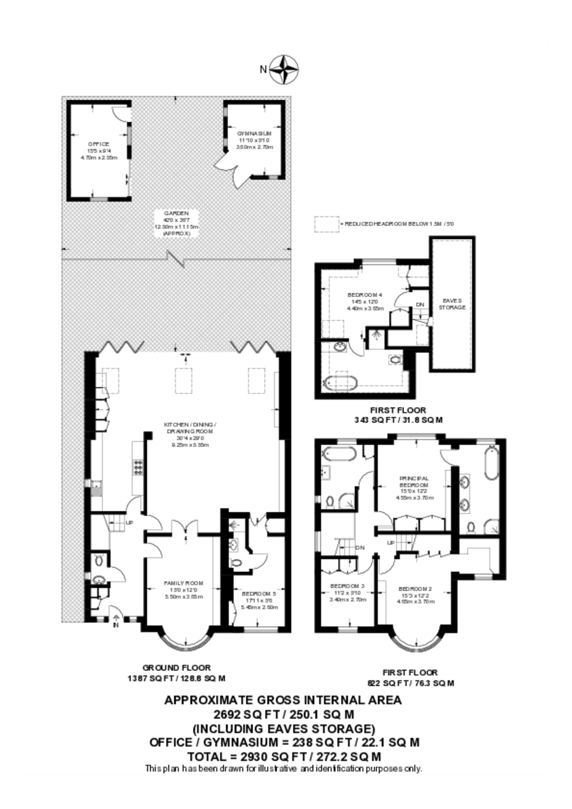 Copse Hill, Cottenham Park floorplan