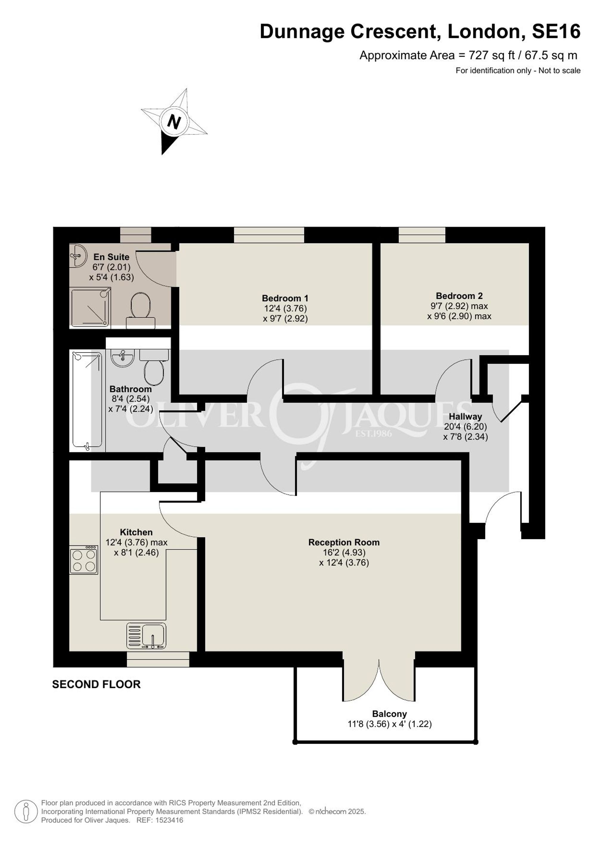 Flat C, 6 Dunnage Crescent, London, London, London floorplan