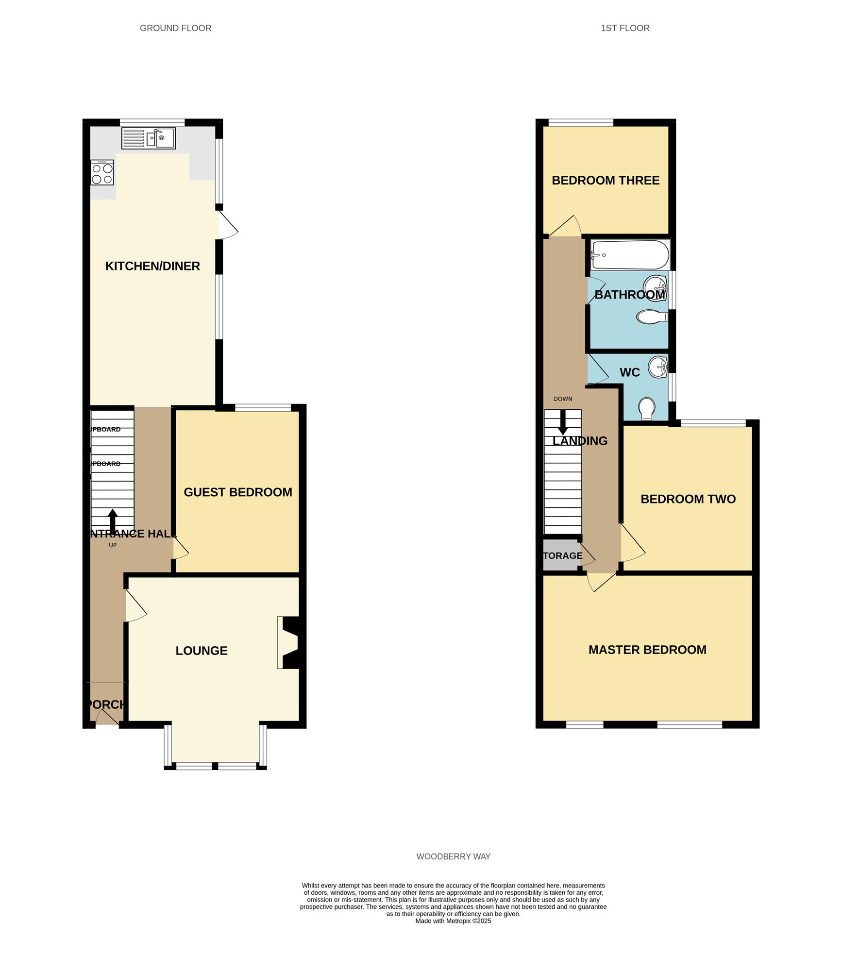 20, Woodberry Way, Walton on the naze floorplan