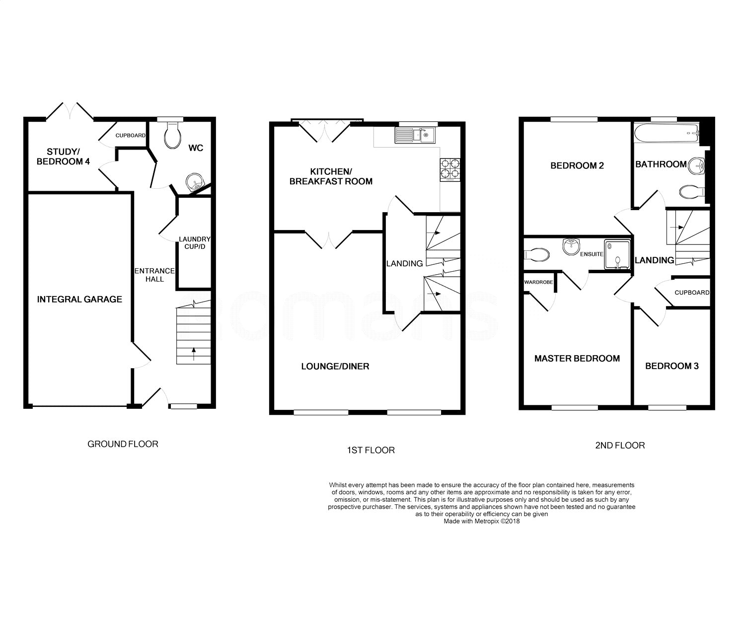 3 Bedrooms Terraced house for sale in Northbrook Crescent, Basingstoke, Hampshire RG24