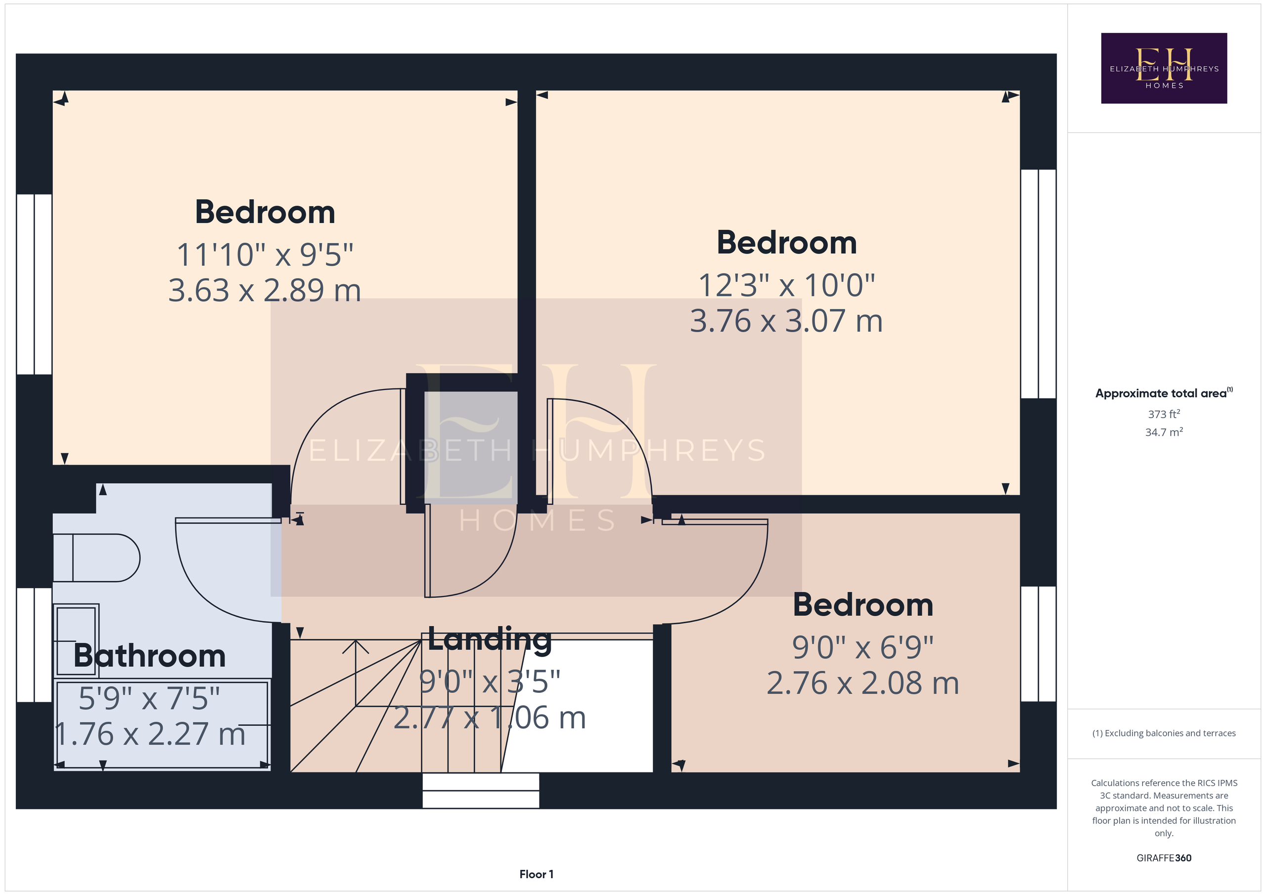 14 Coopers Close, Alnwick floorplan