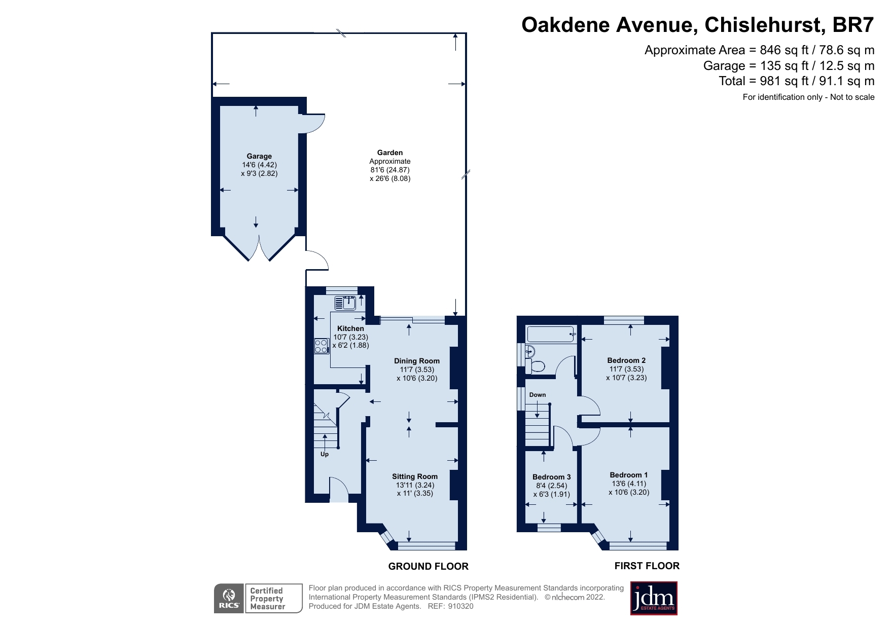 Oakdene Avenue, Chislehurst, Kent BR7, 3 bedroom semidetached house