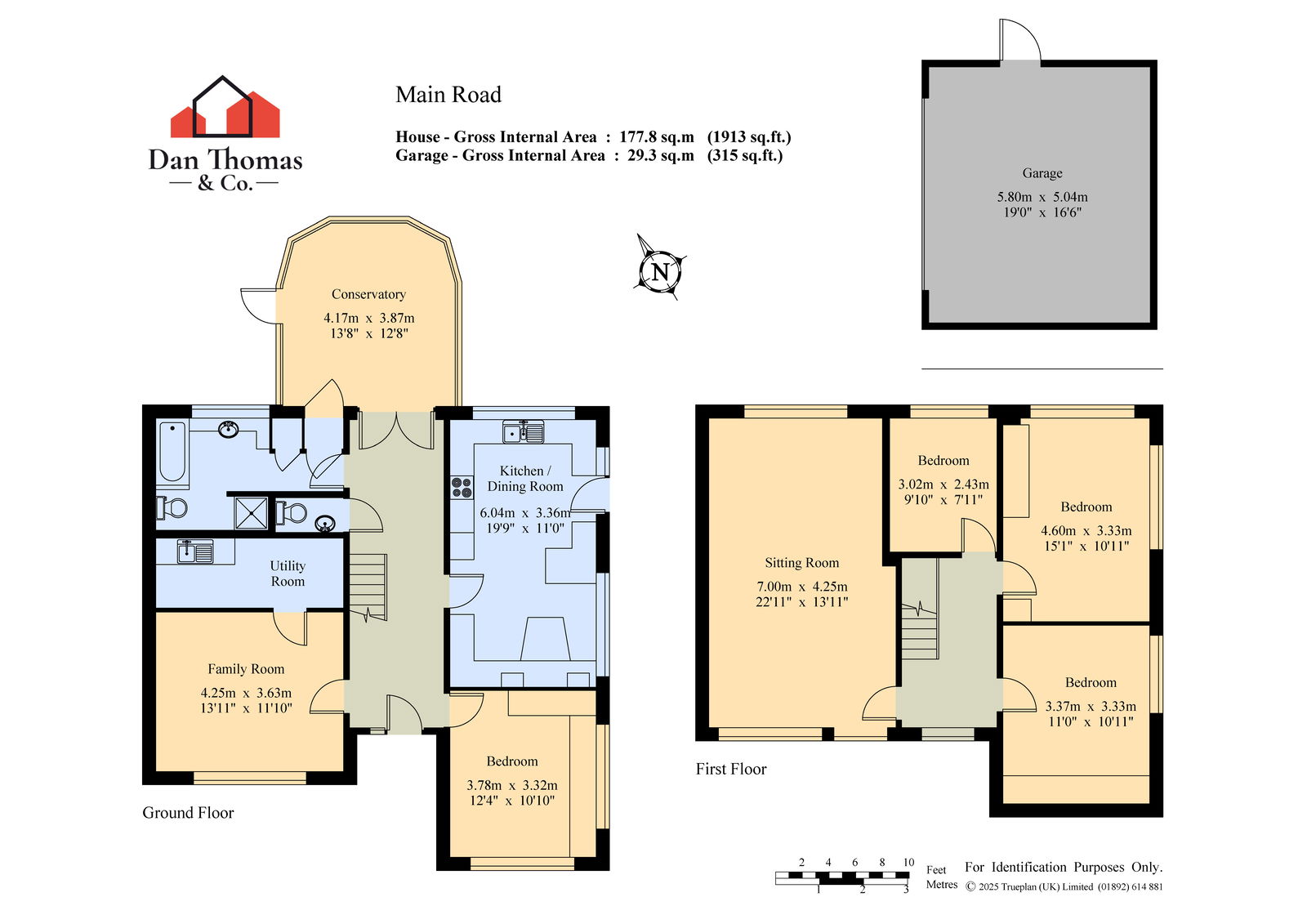 Boundary Lodge, Main Road, Longfield floorplan