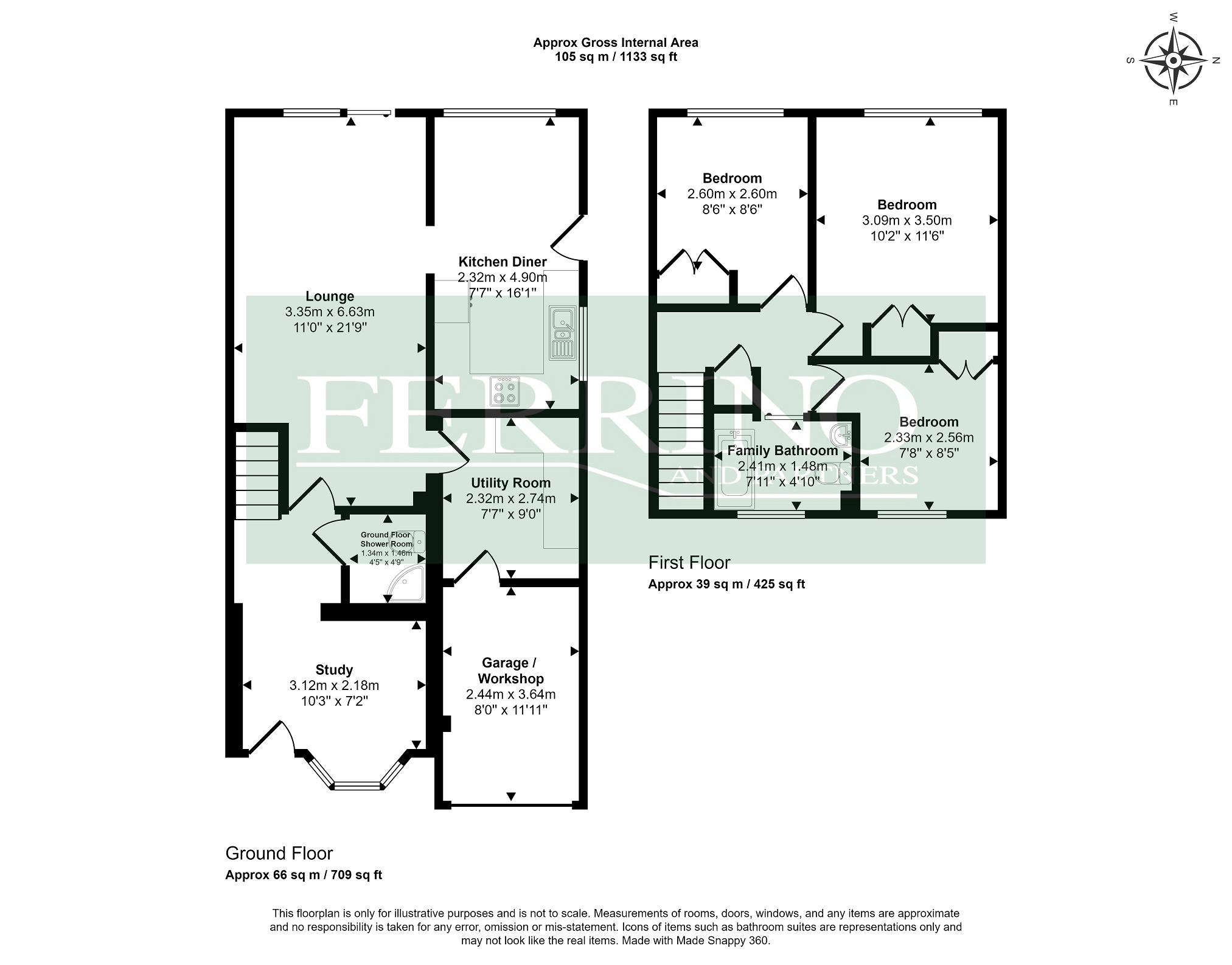 14 Lynwood Road, Lynwood Road, Lydney floorplan