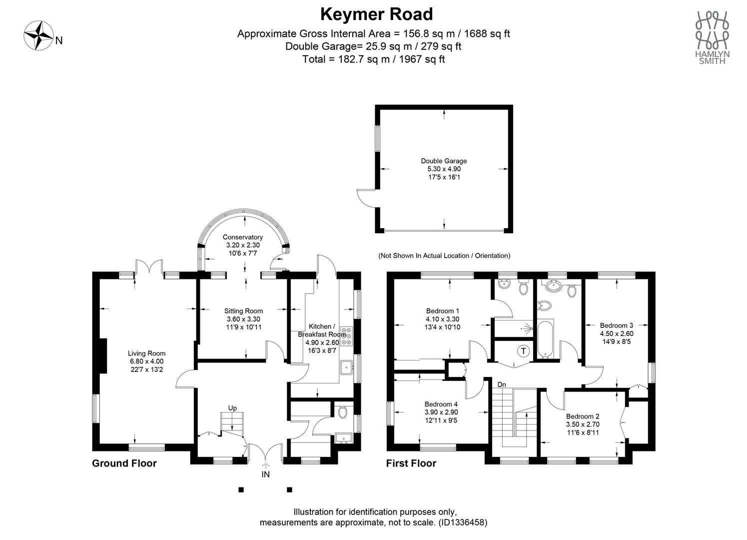 Wayside, Keymer Road, Burgess Hill floorplan