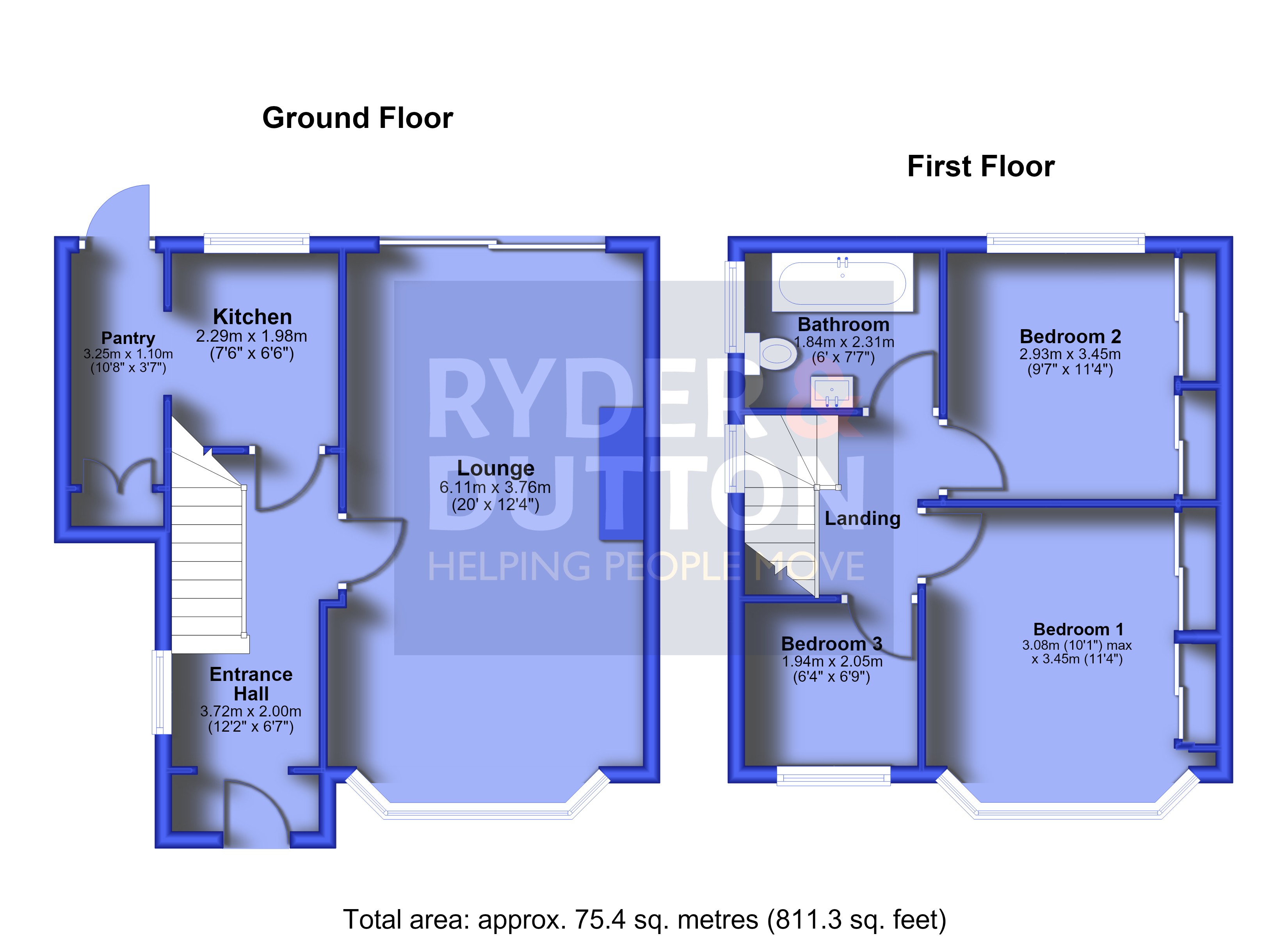 12, Wharfedale Avenue, Manchester floorplan