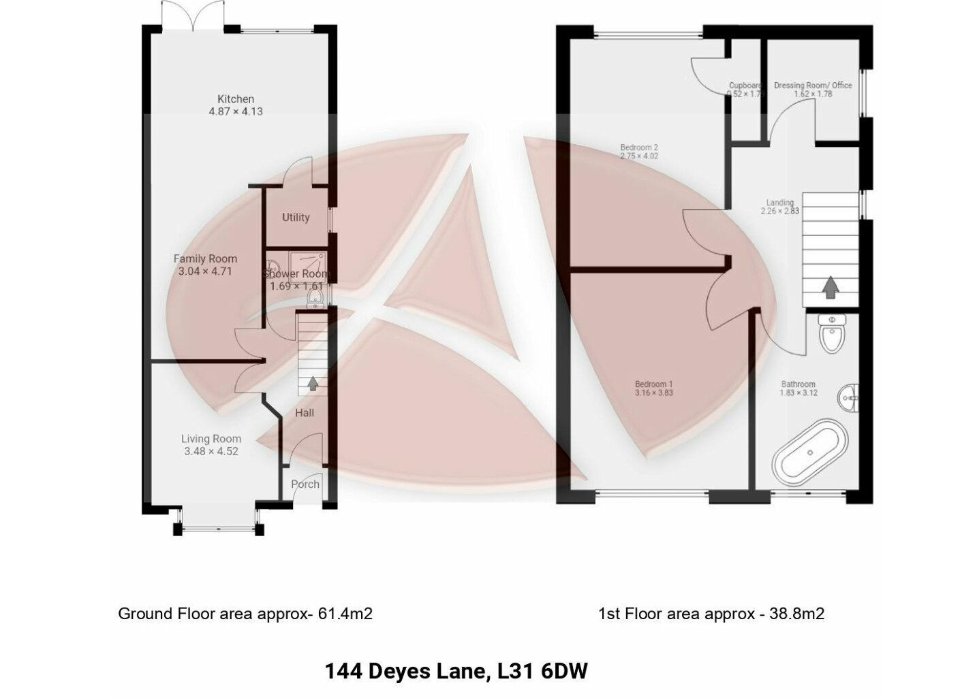 144, Deyes Lane, Liverpool floorplan