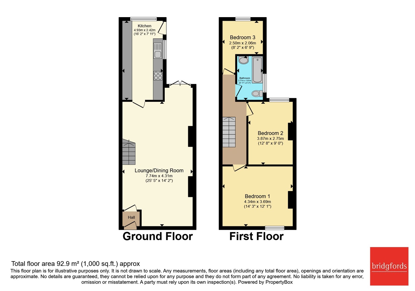 49, Lawton Street, Cheshire floorplan