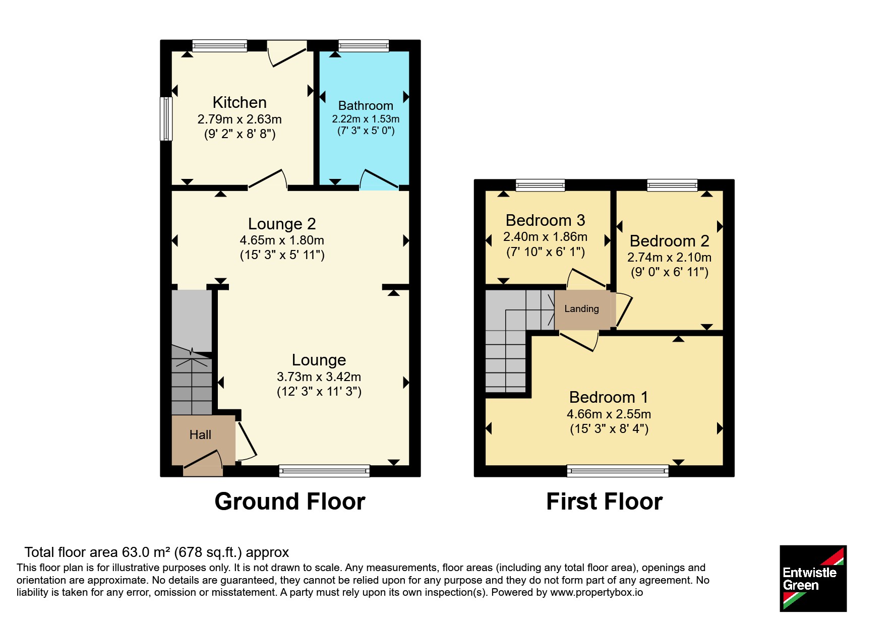 35, Alfred Street, Cheshire floorplan