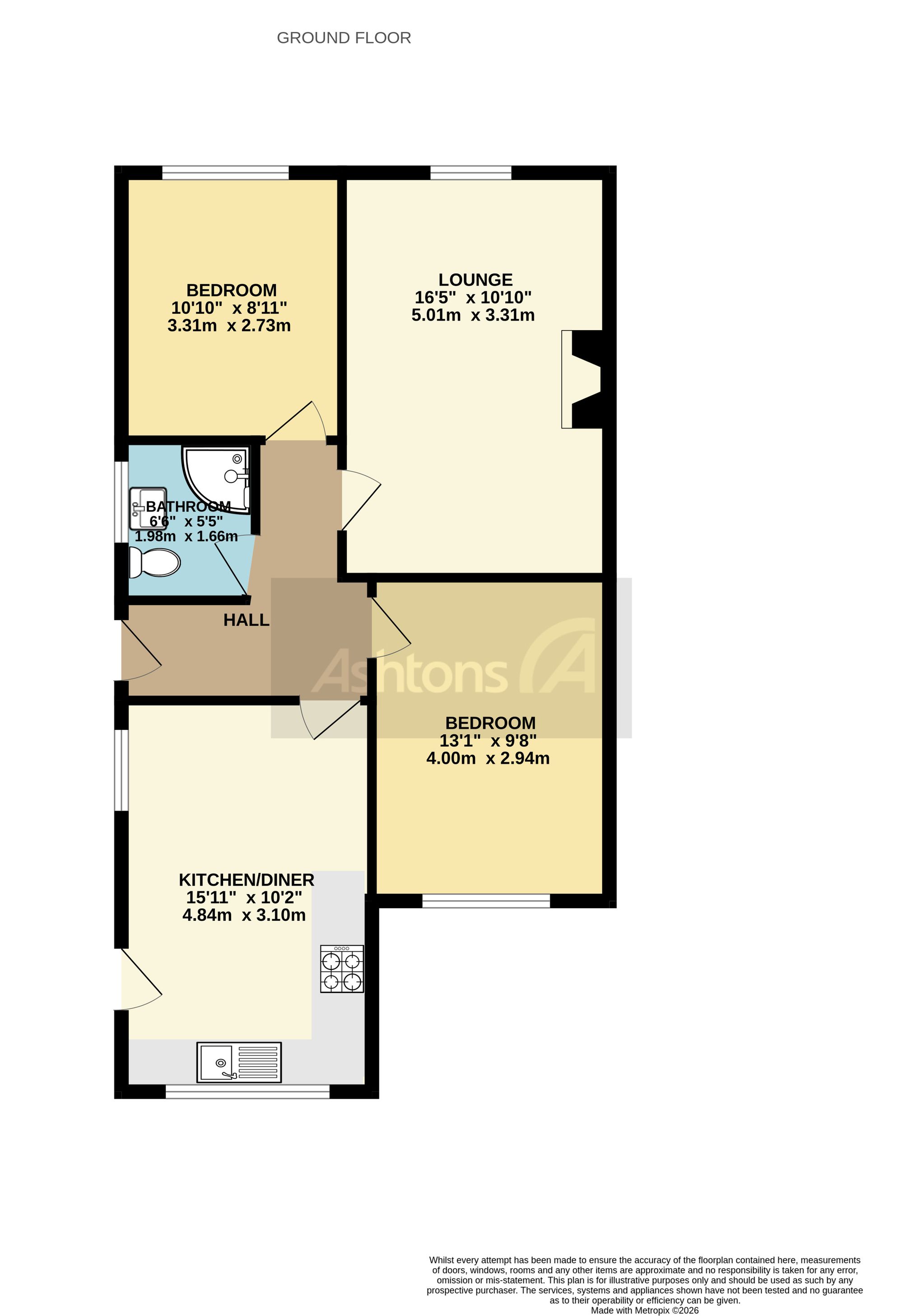 18 Avondale Drive, Manchester floorplan