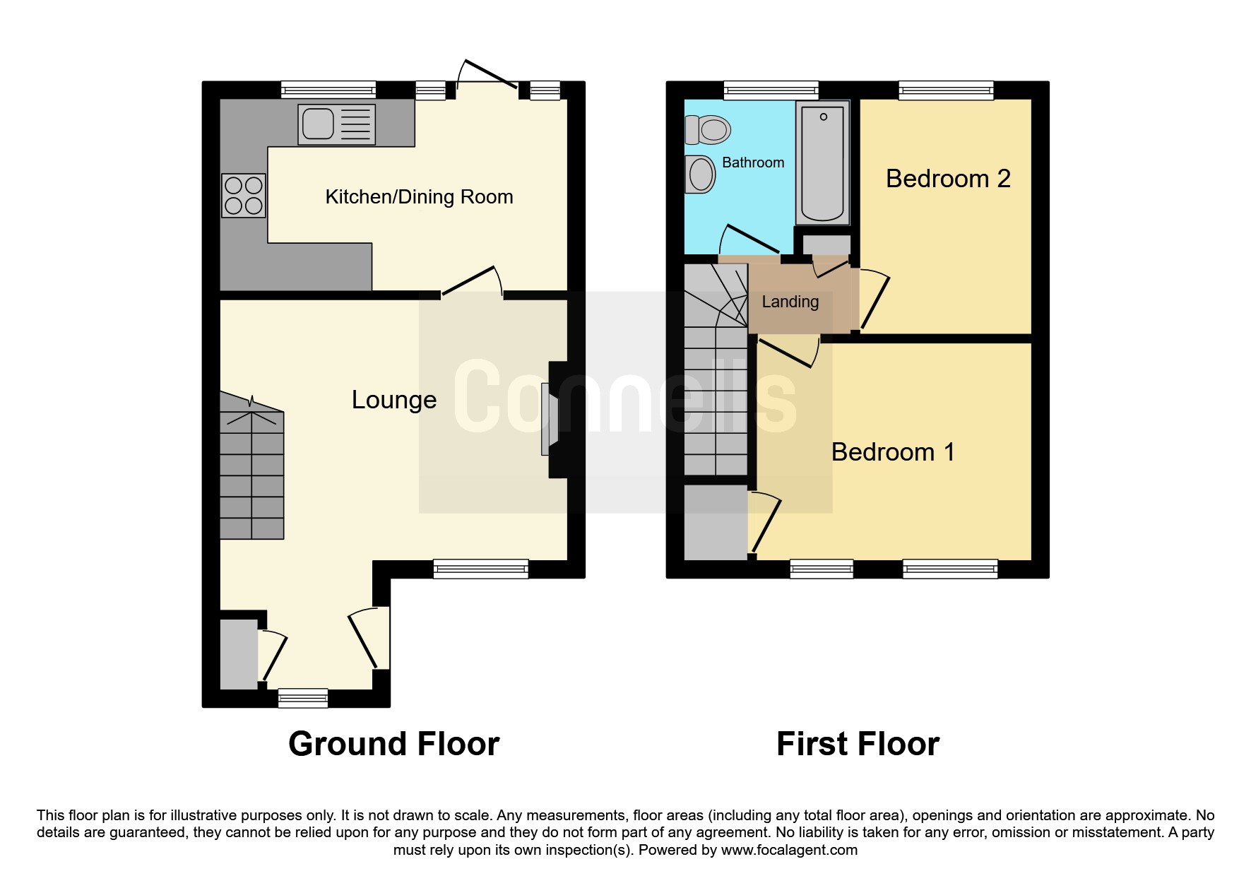 19, Ervins Lock Road, Wigston floorplan
