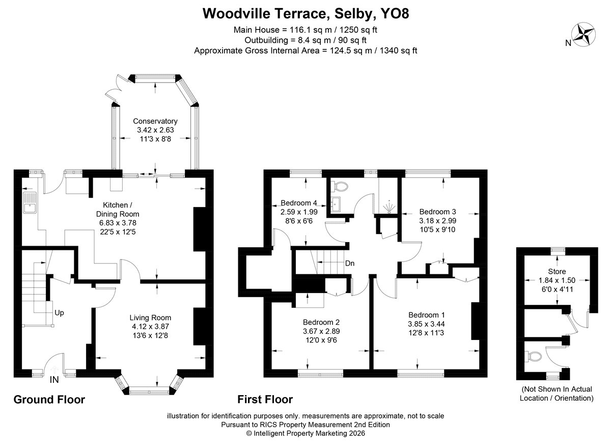 49, Woodville Terrace, North Yorkshire floorplan