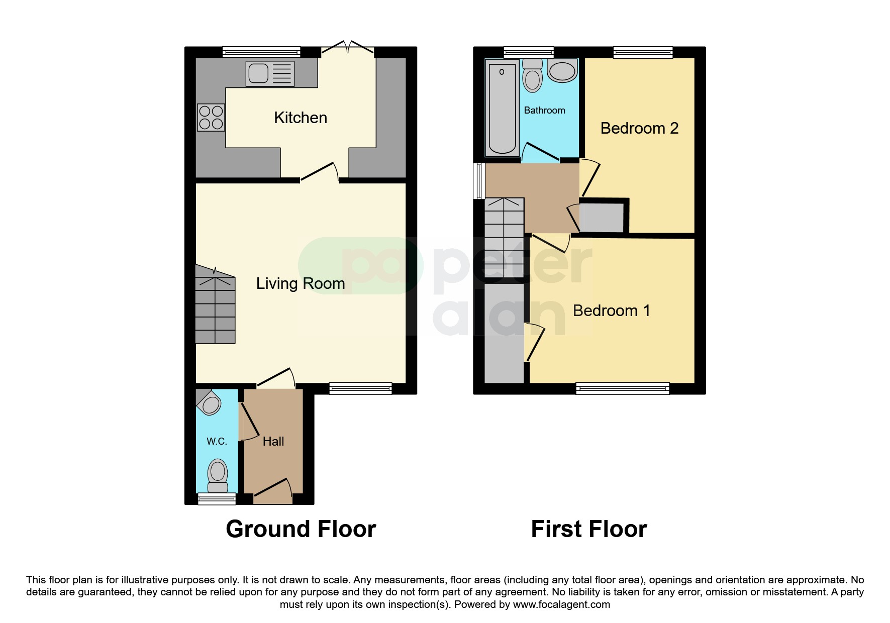 16, Stone Field Road, Caerphilly floorplan