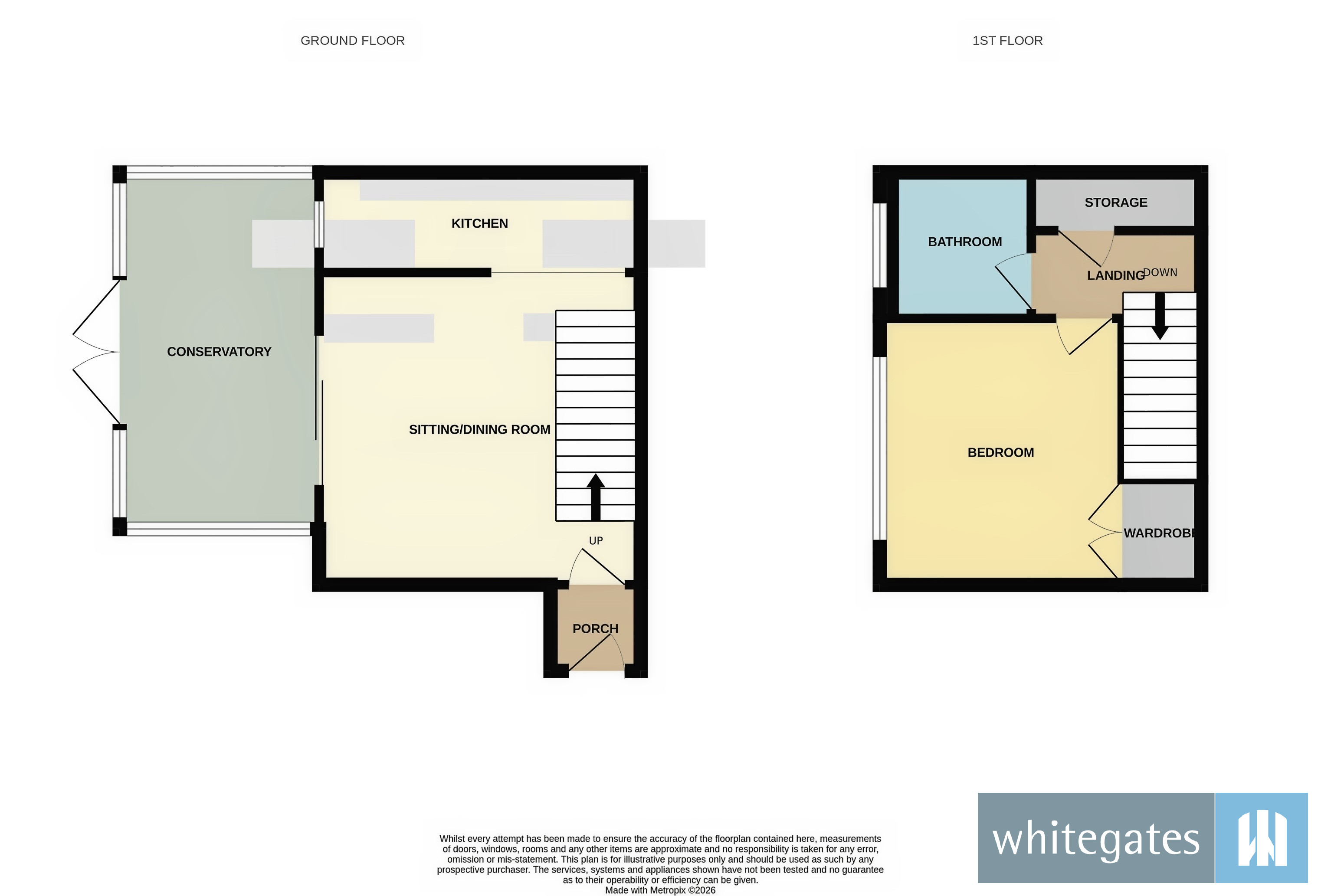 2, Longridge Walk, Merseyside floorplan