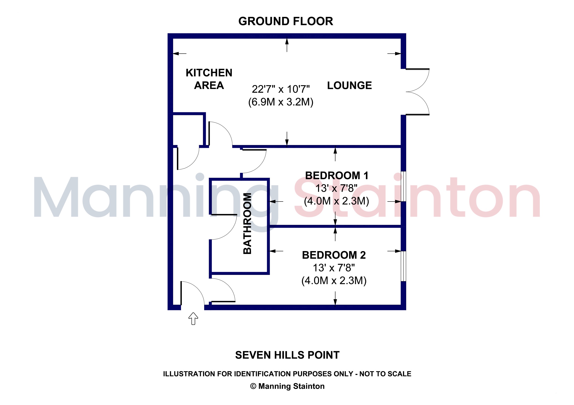 17 Seven Hills Point,, Albert Road, Leeds floorplan