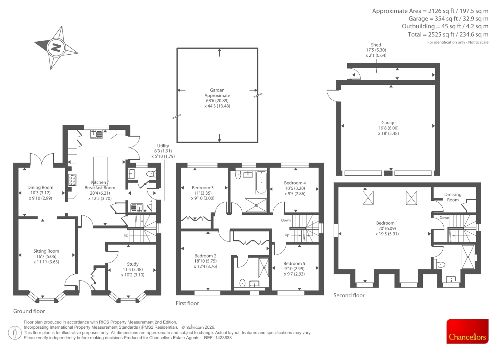 17, Griffin Close, Banbury floorplan